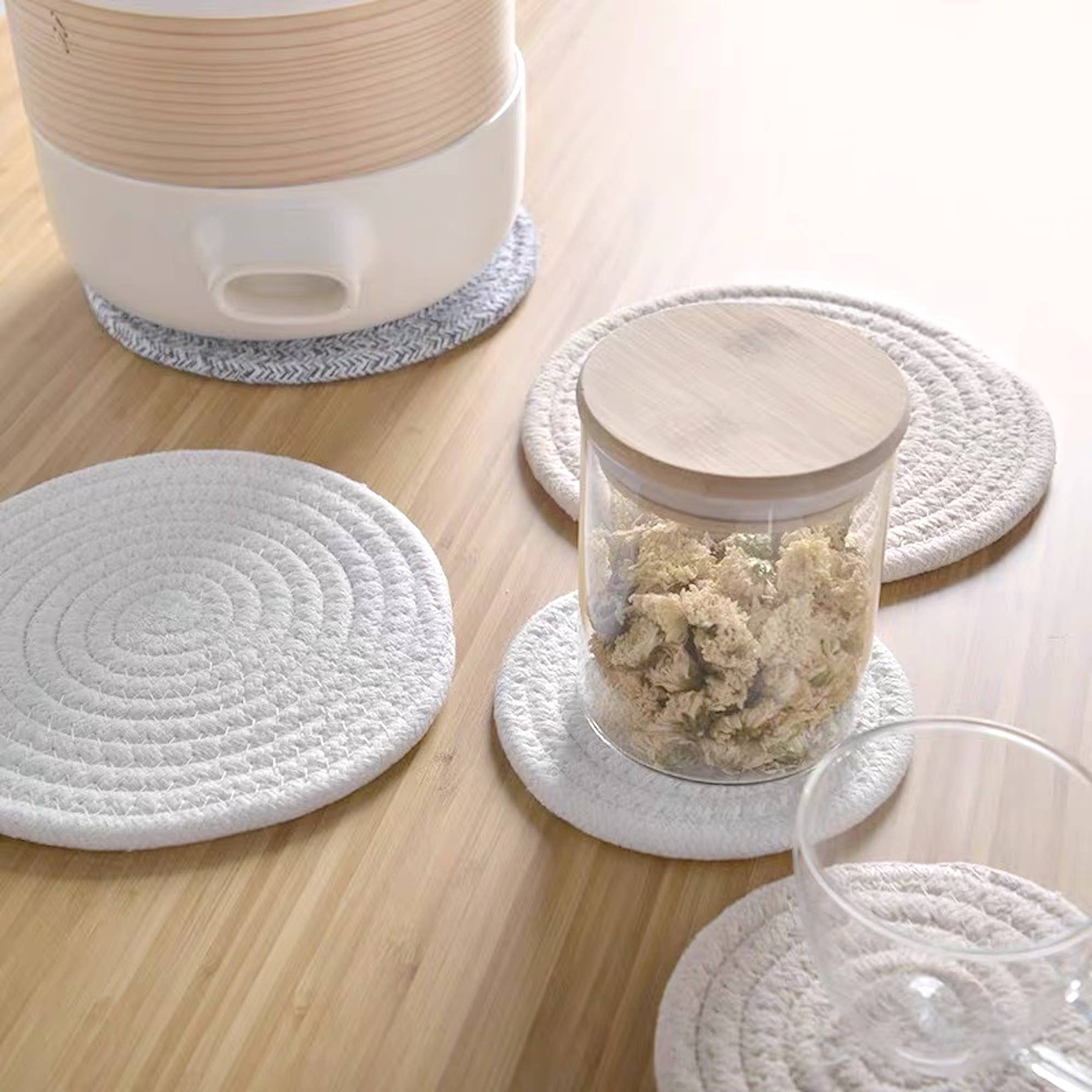 Eco-friendly Cotton Rope Placemat Image 1