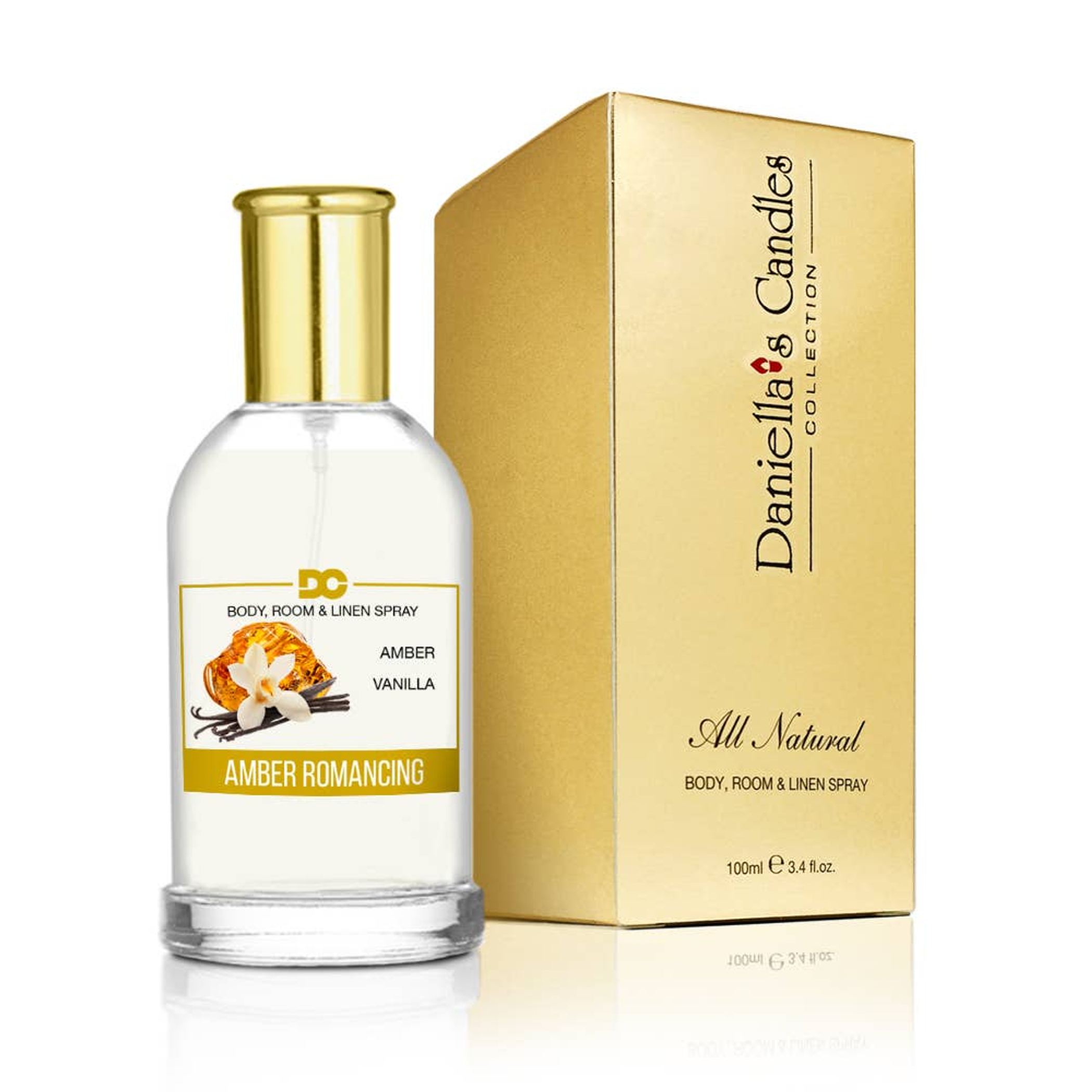 Amber Romancing Room, Body & Linen Spray