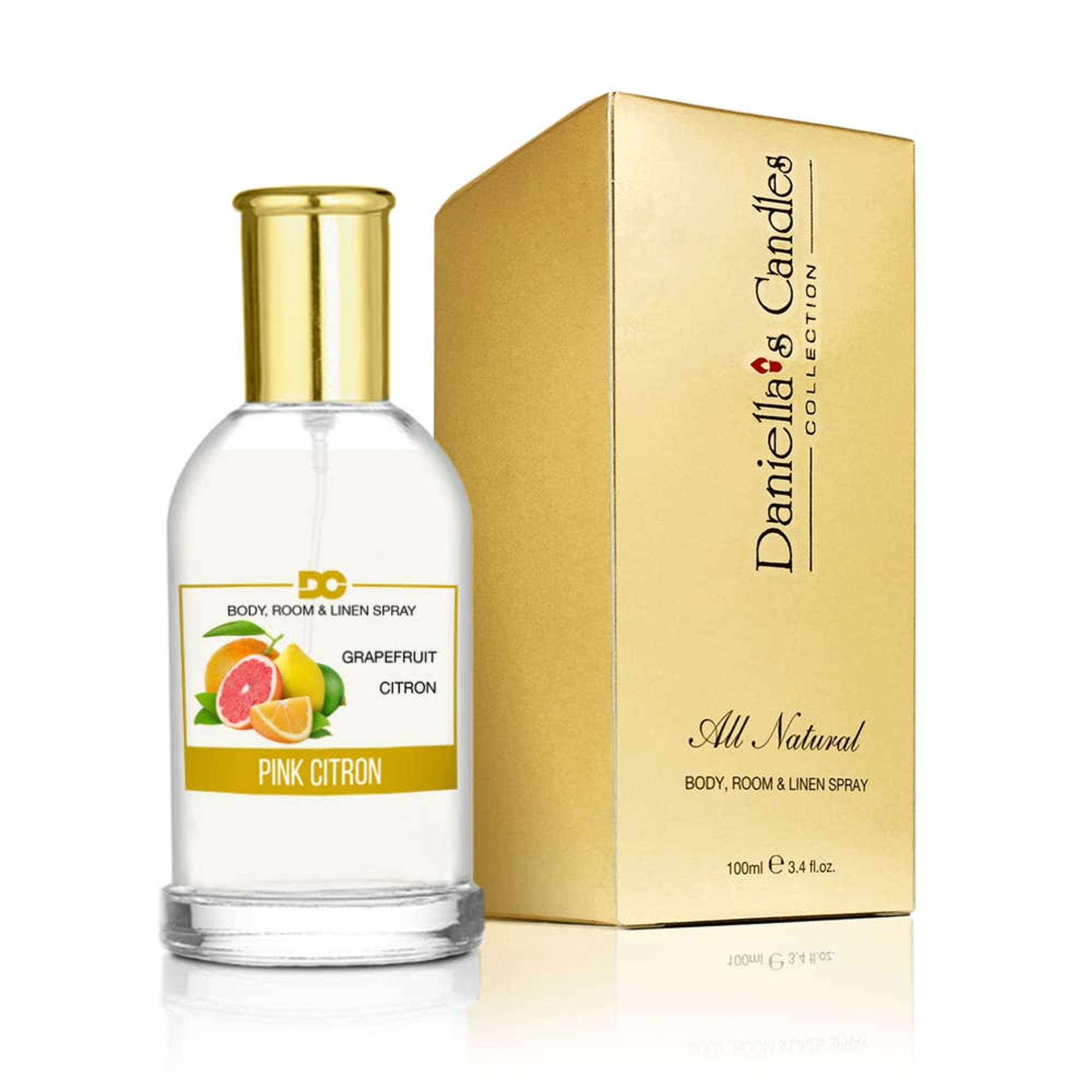 Pink Citron Room, Body & Linen Spray