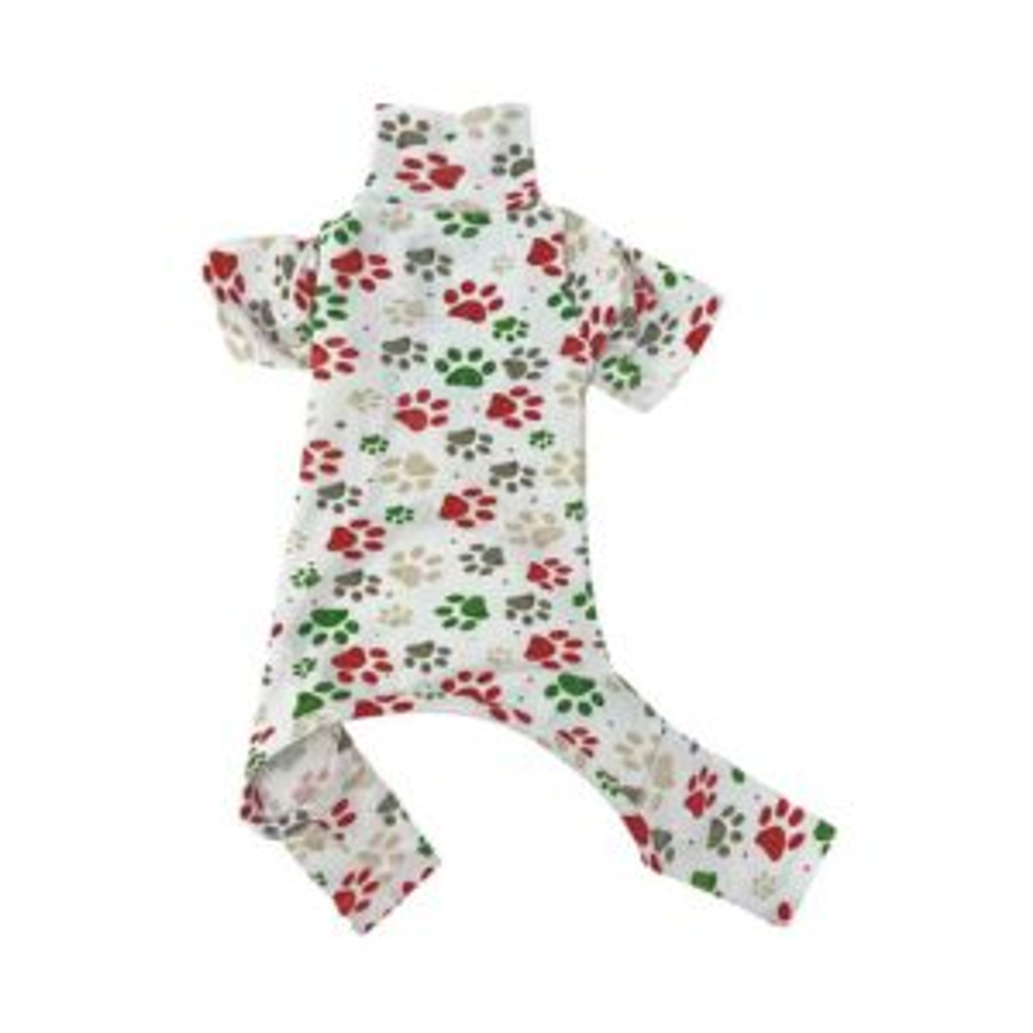 Christmas Paw Print PJ Image 1
