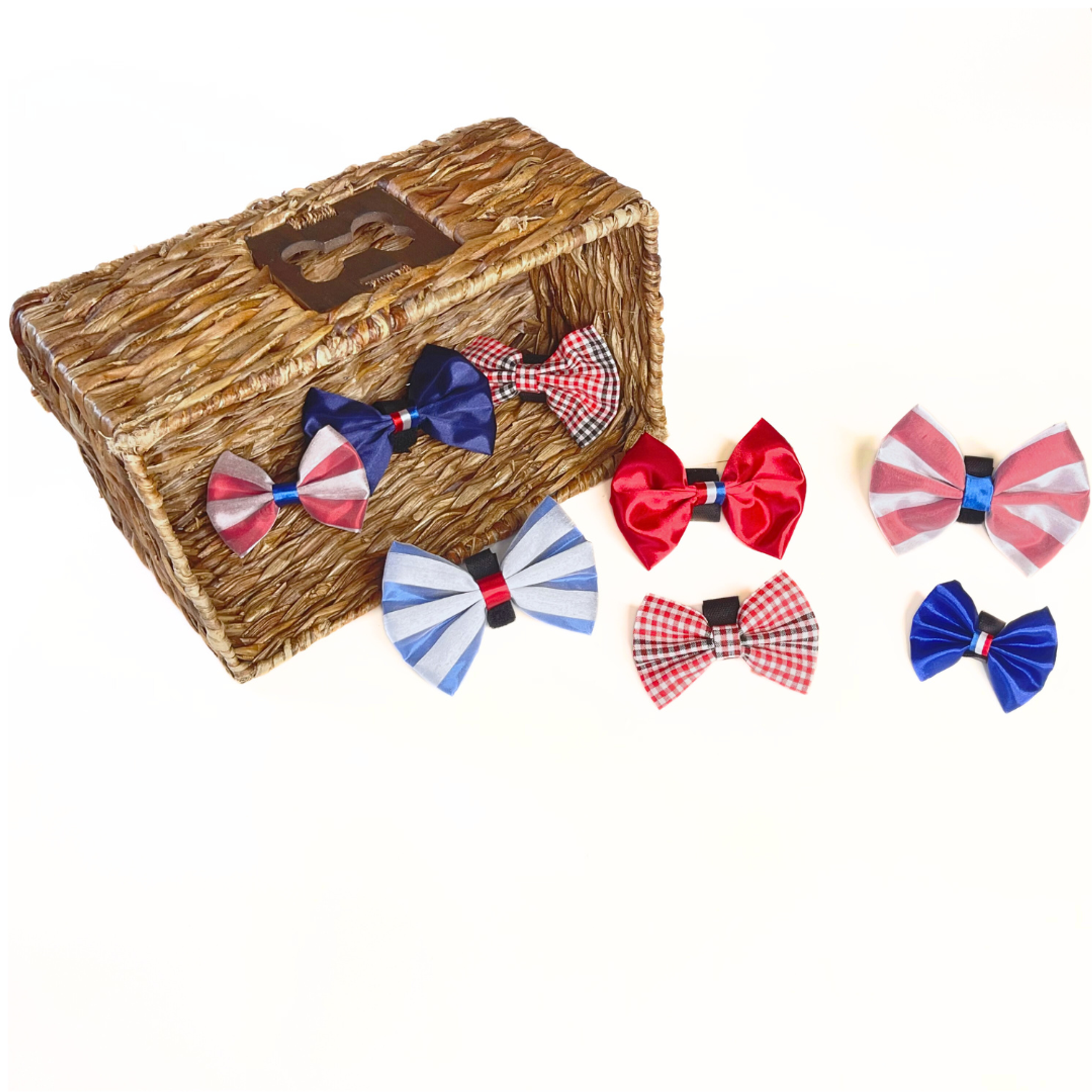 4th of July Bow Budget Bundle|Pets Ribbons Image 1