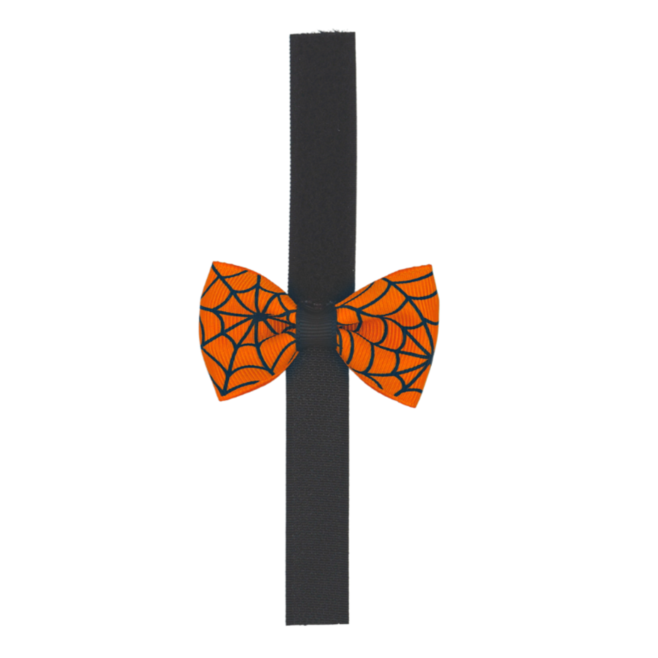 GG109SV | 50-100 Velcro Attachment Halloween Spiderweb Dog|Cat bows in Jar|Pets Ribbons Image 1