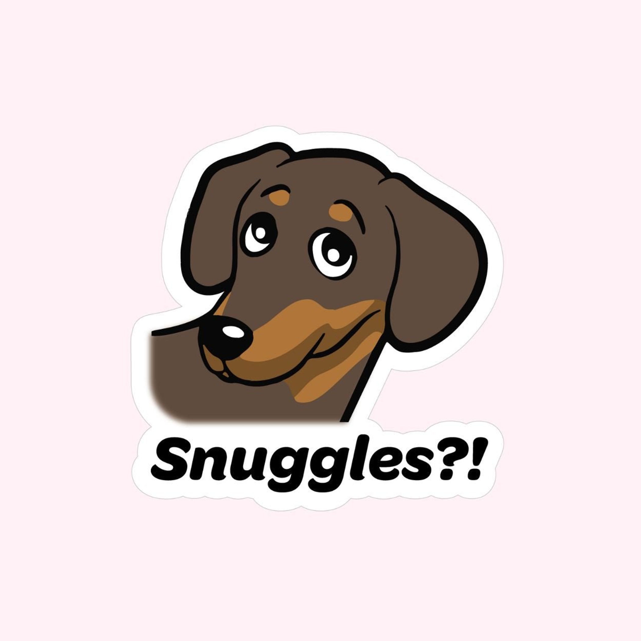 Snuggles Sticker Image 1