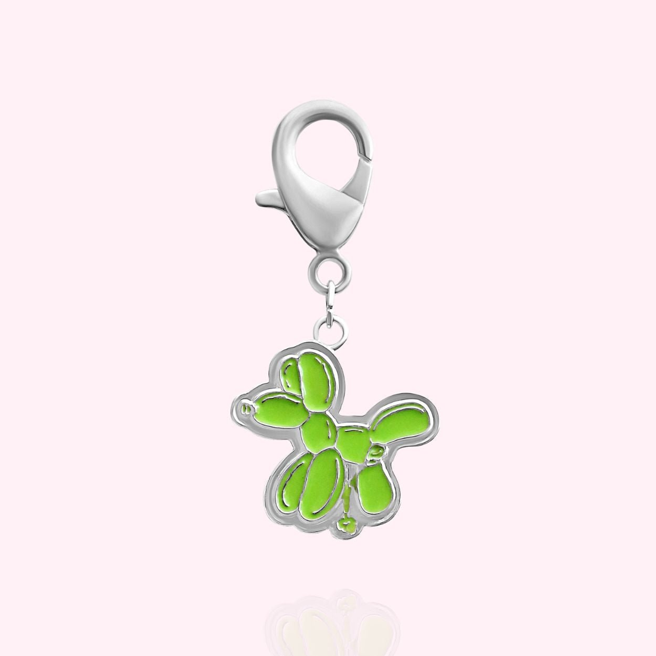 Balloon Dog Collar Charm Image 1