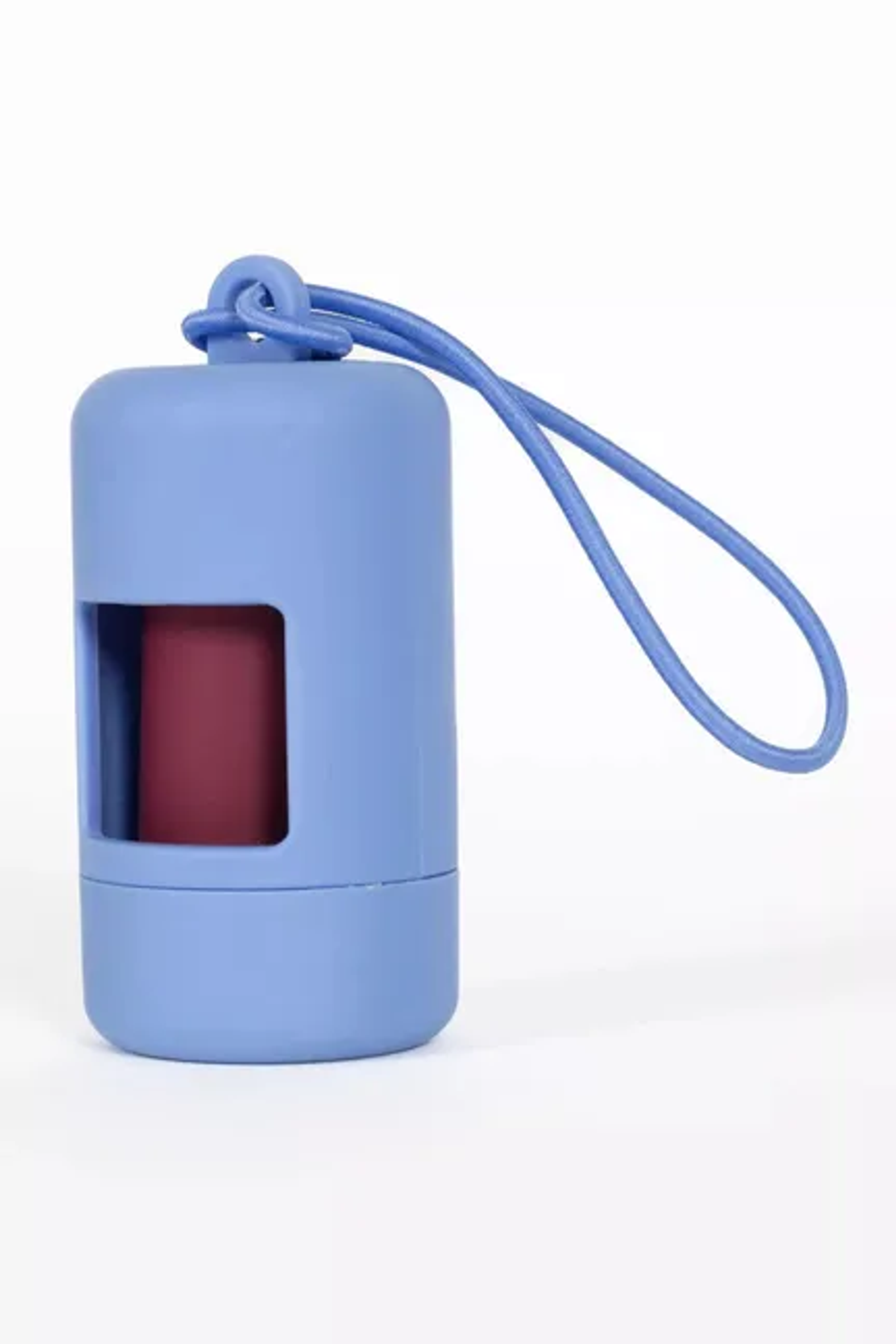 Cornflower Blue Waste Bag Dispenser Image 1