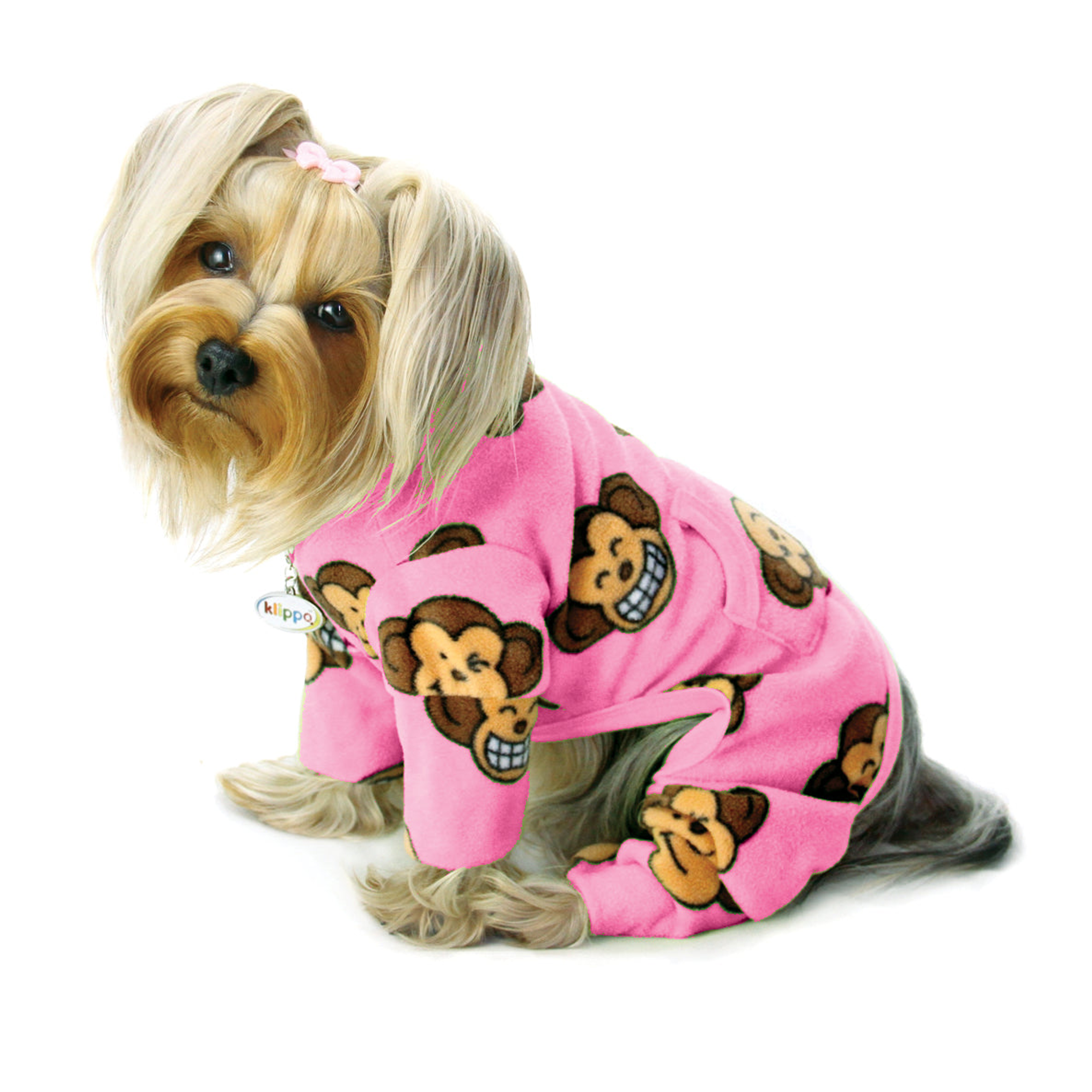 Silly Monkey Fleece Turtleneck Pajamas Image 1