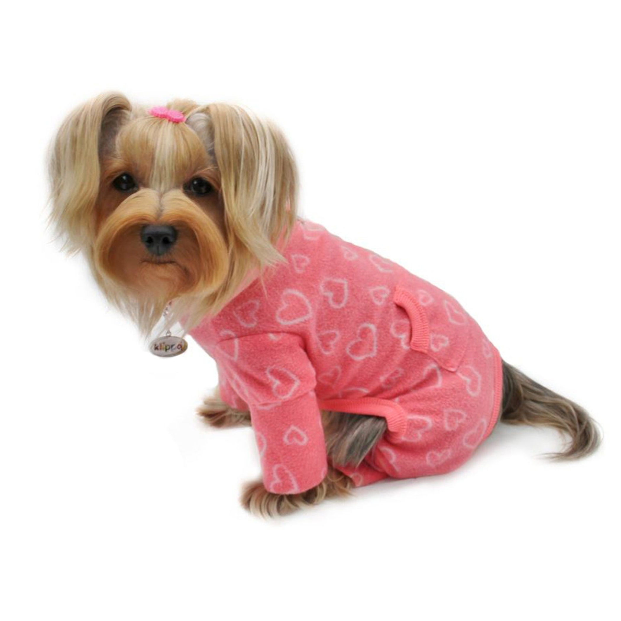 Blush of Love Fleece Turtleneck Pajamas Image 1