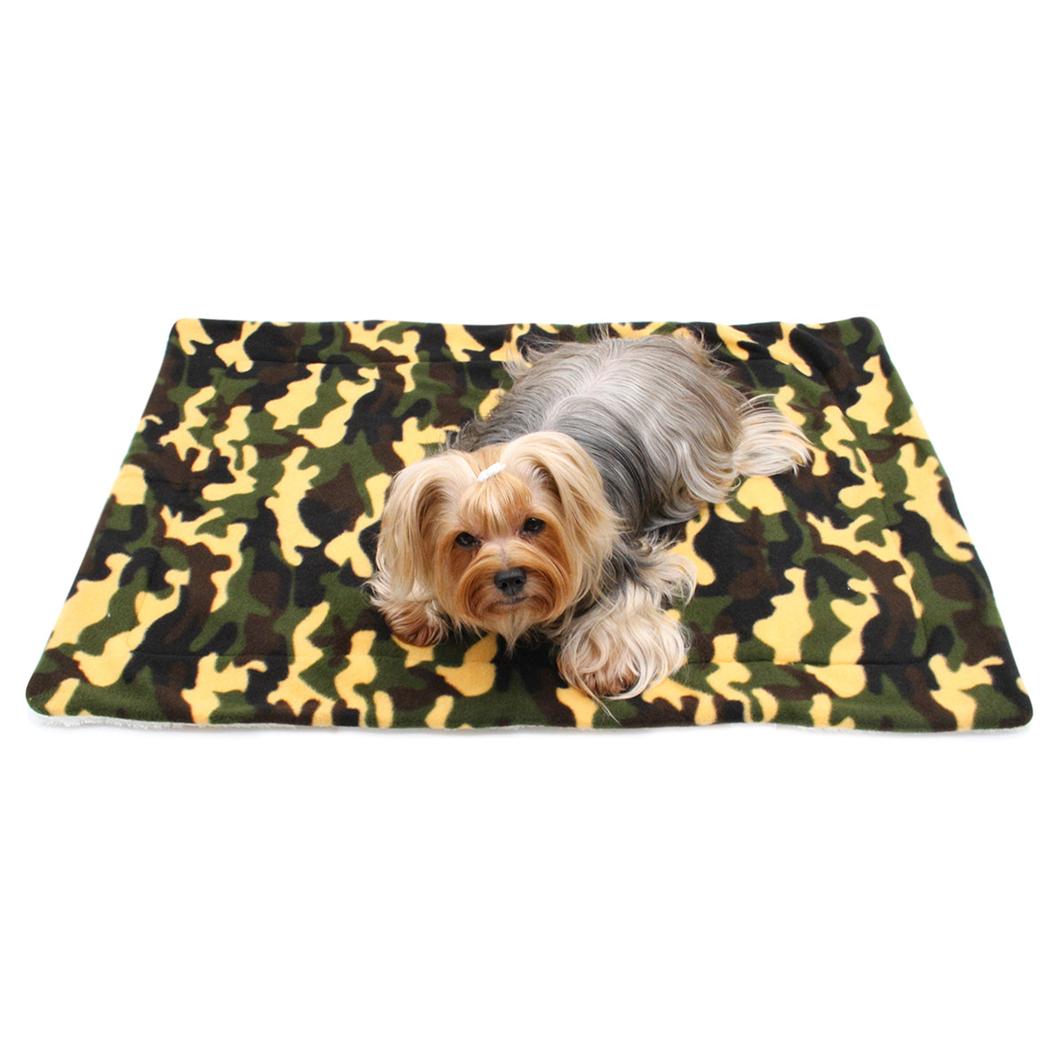 Camouflage Fleece/Plush Blanket Image 1