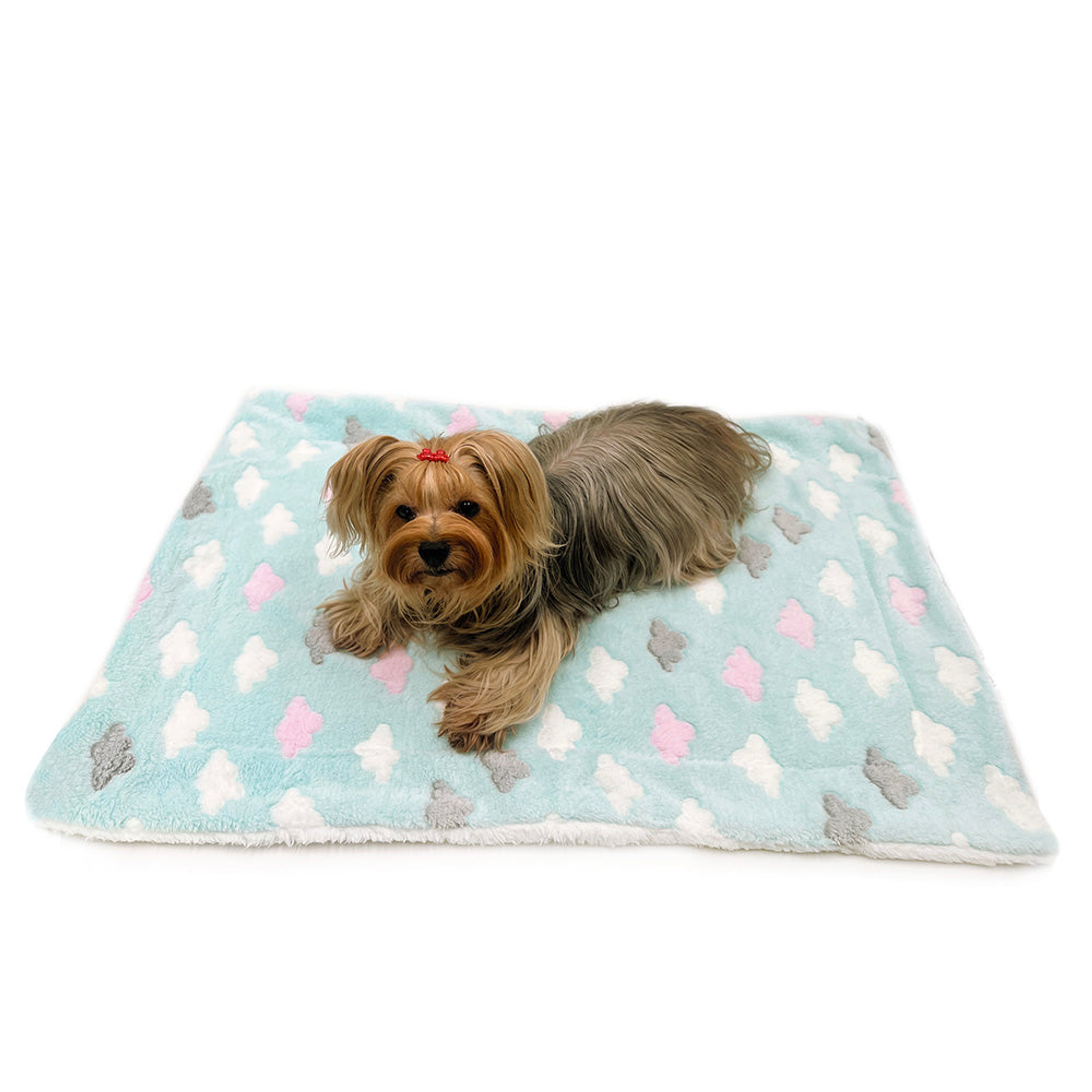 Ultra Plush Fluffy Clouds Blanket Image 1