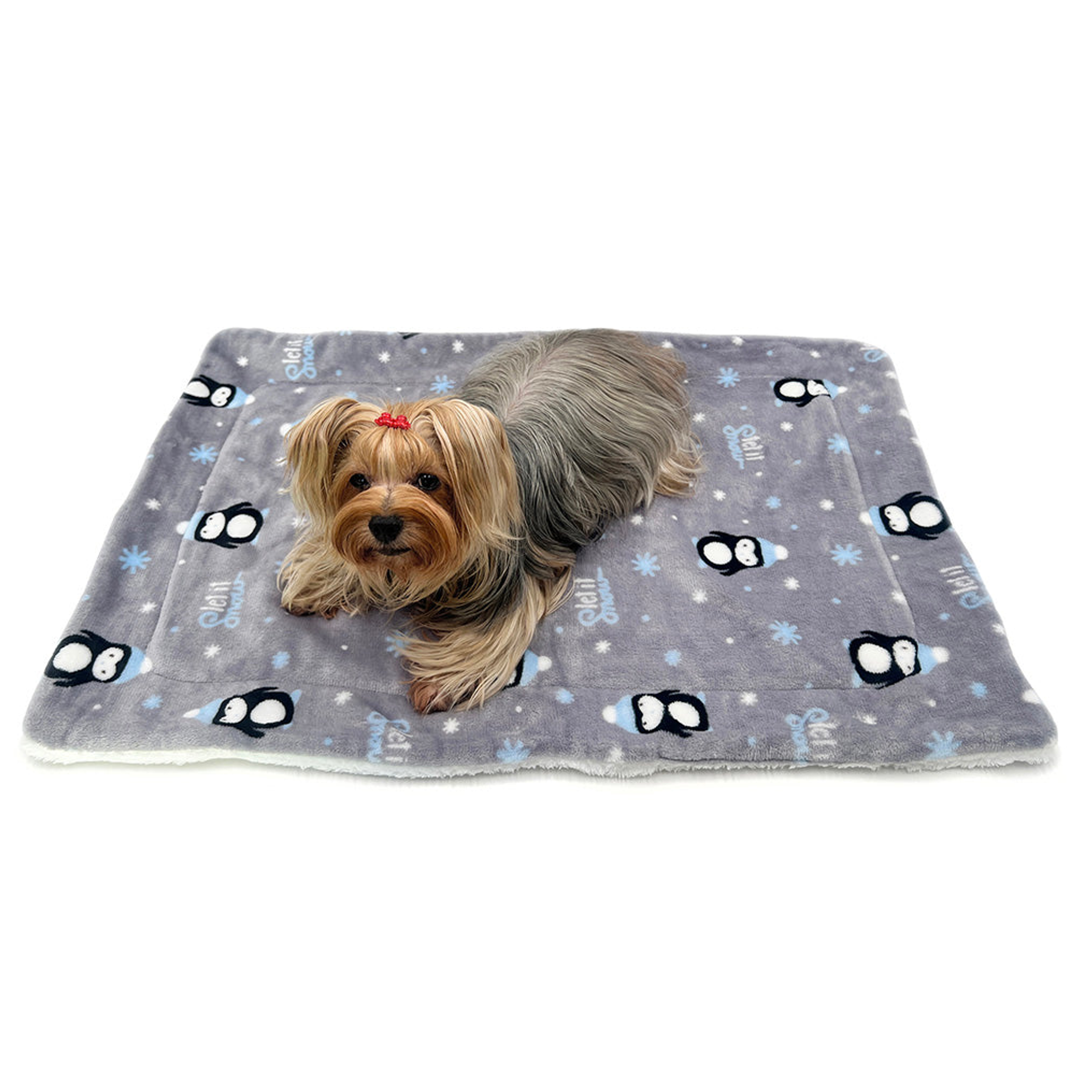 Ultra Thick Plush Penguins Blanket Image 1