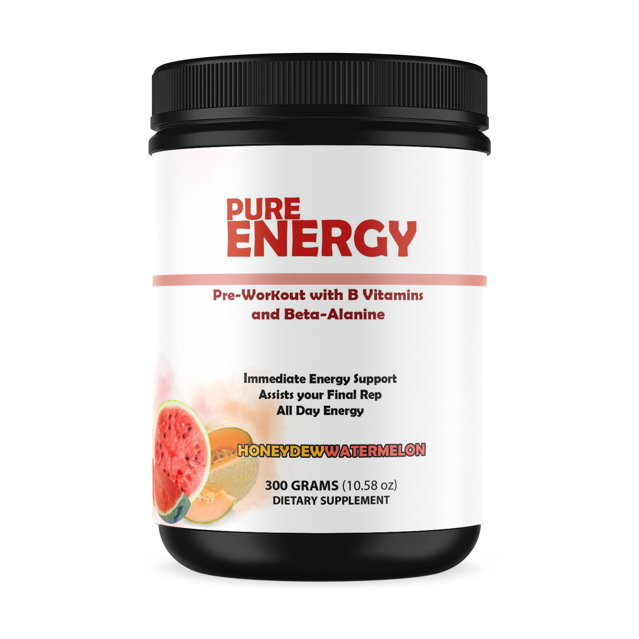 Pure Energy Honeydew Watermelon
