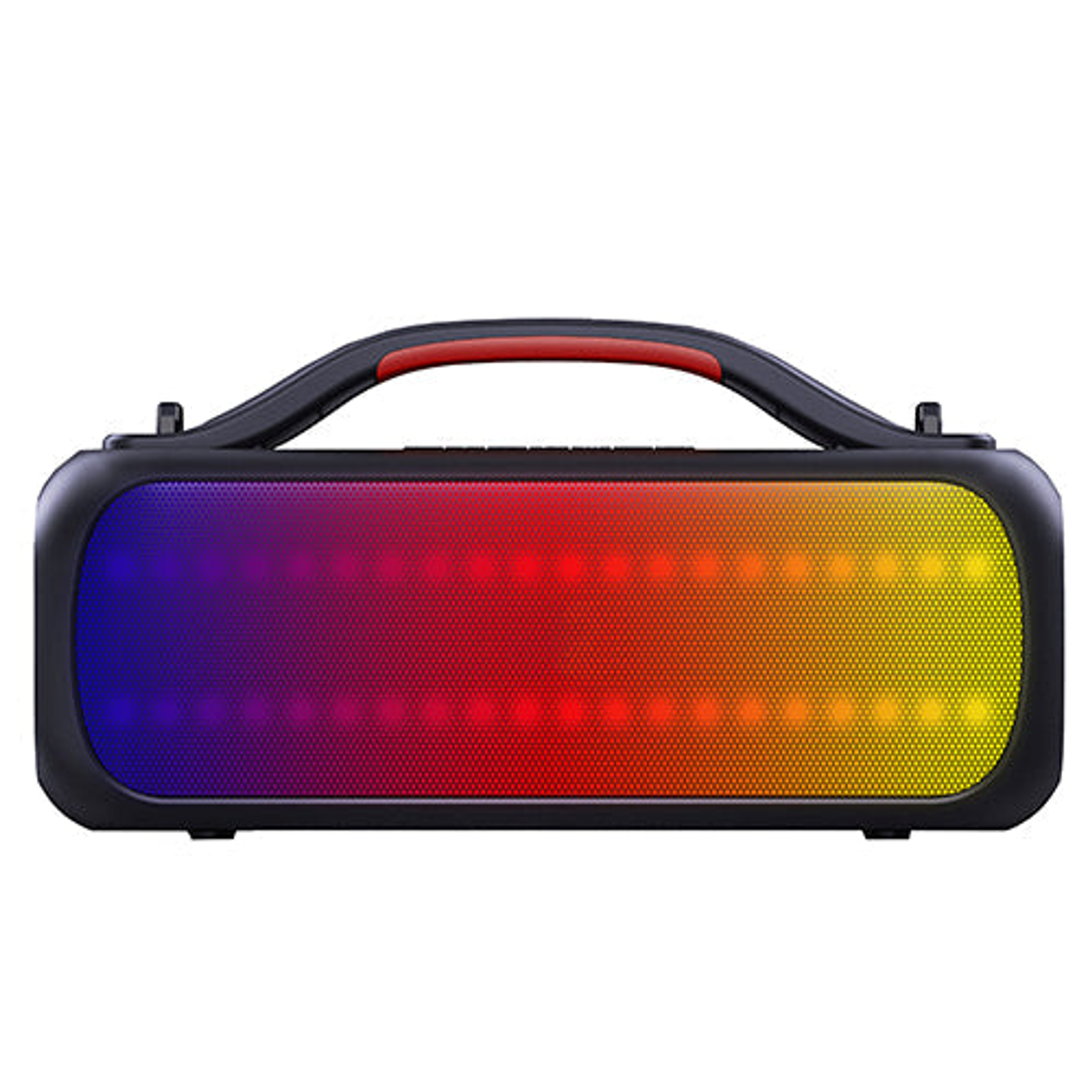 Bluetooth Speaker Wireless Streaming RGB Lighting Water Resistant IPX5 3000mAh Built-in Battery TWS Function Hands-free Mic