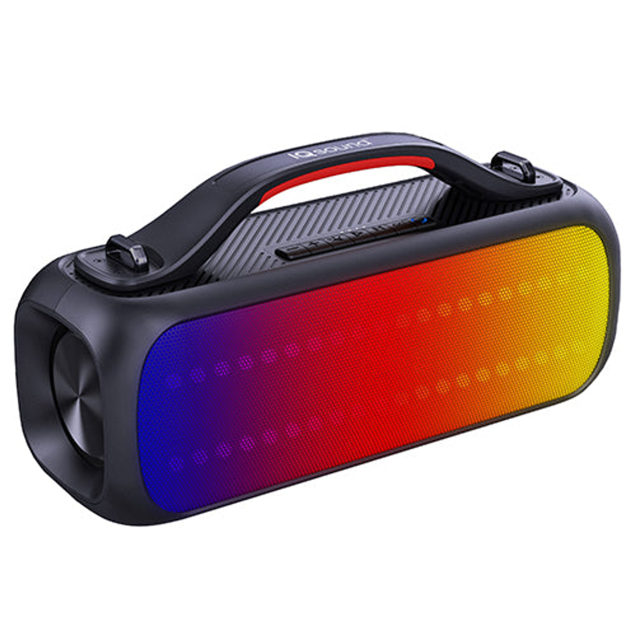 Bluetooth Speaker Wireless Streaming RGB Lighting Water Resistant IPX5 3000mAh Built-in Battery TWS Function Hands-free Mic