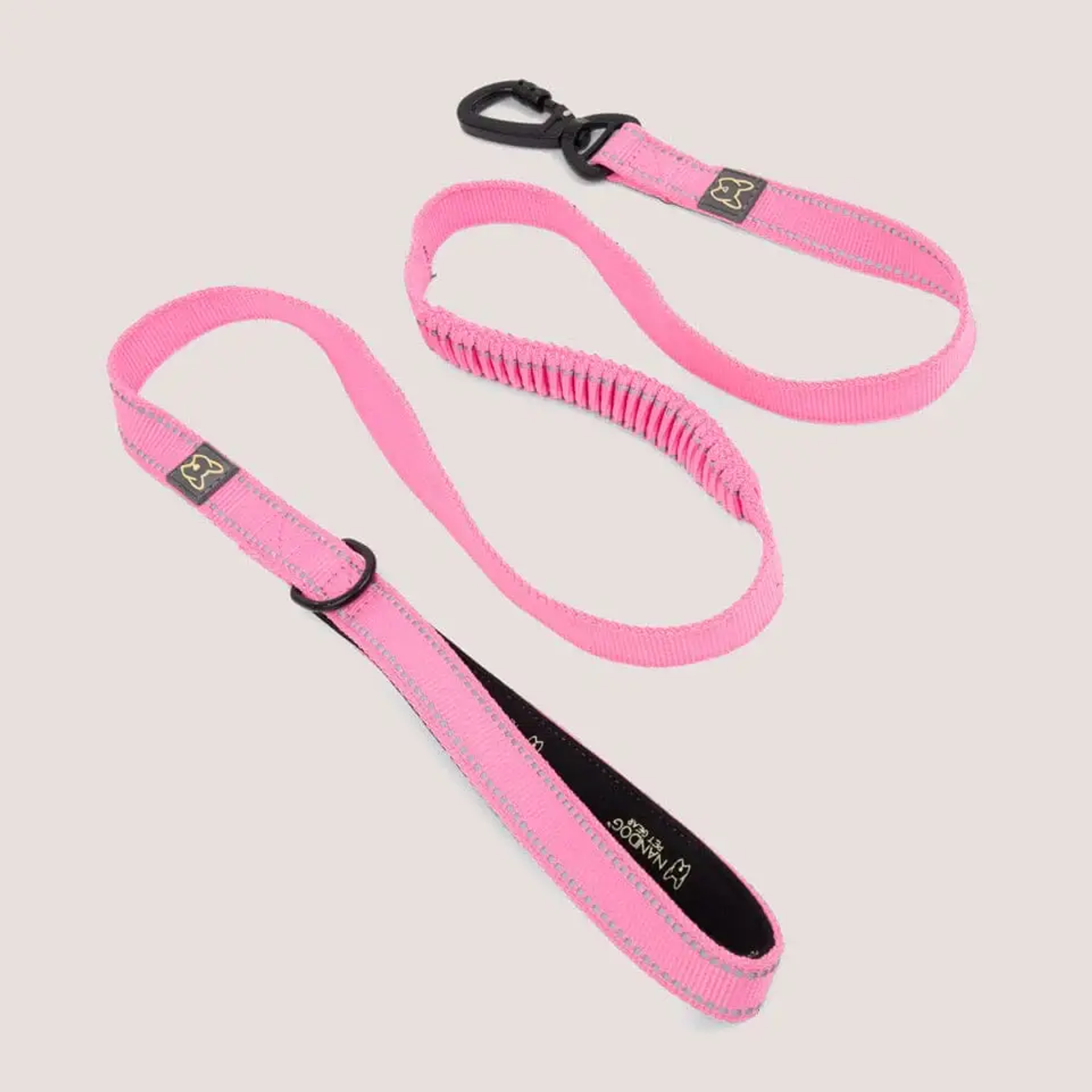 NANDOG Anti-Push Sport Dog Leash With Neoprene Handle Image 1