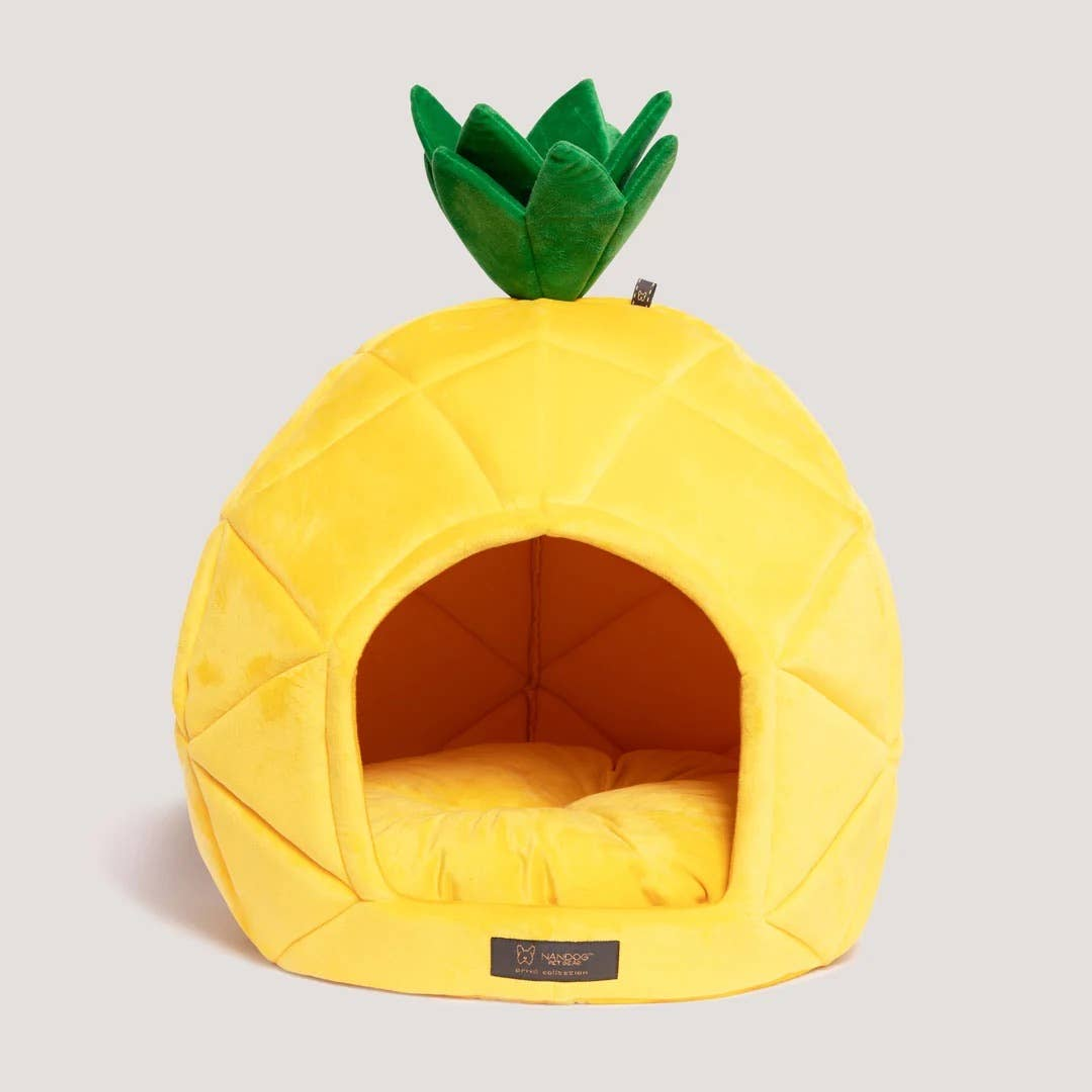 NANDOG Prive Collection Pineapple Bed-LARGE Image 1