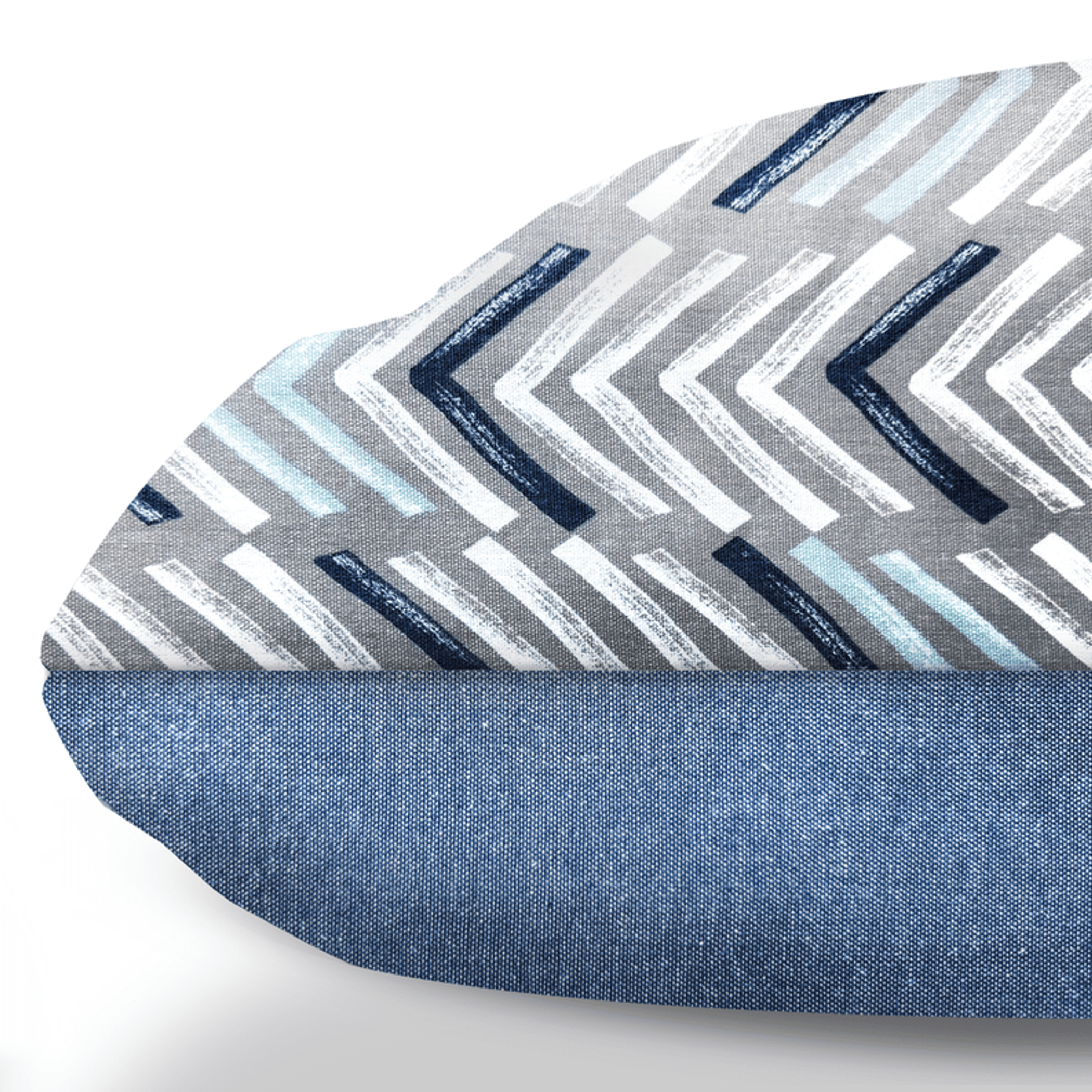 Herringbone Mudcloth Chevron Woven Dog Cushion Image 1