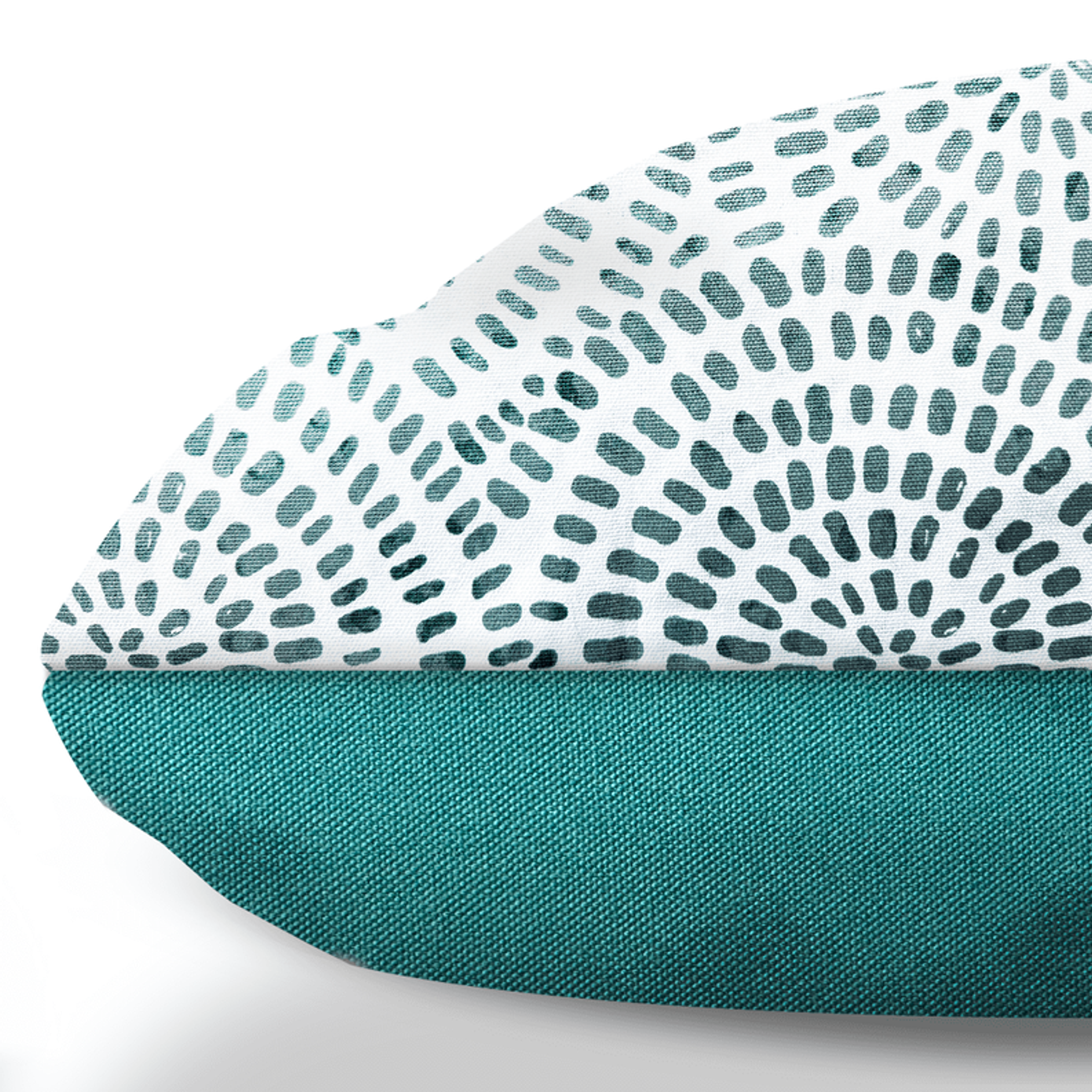 Urchin Mudcloth Sage Woven Dog Cushion Image 1