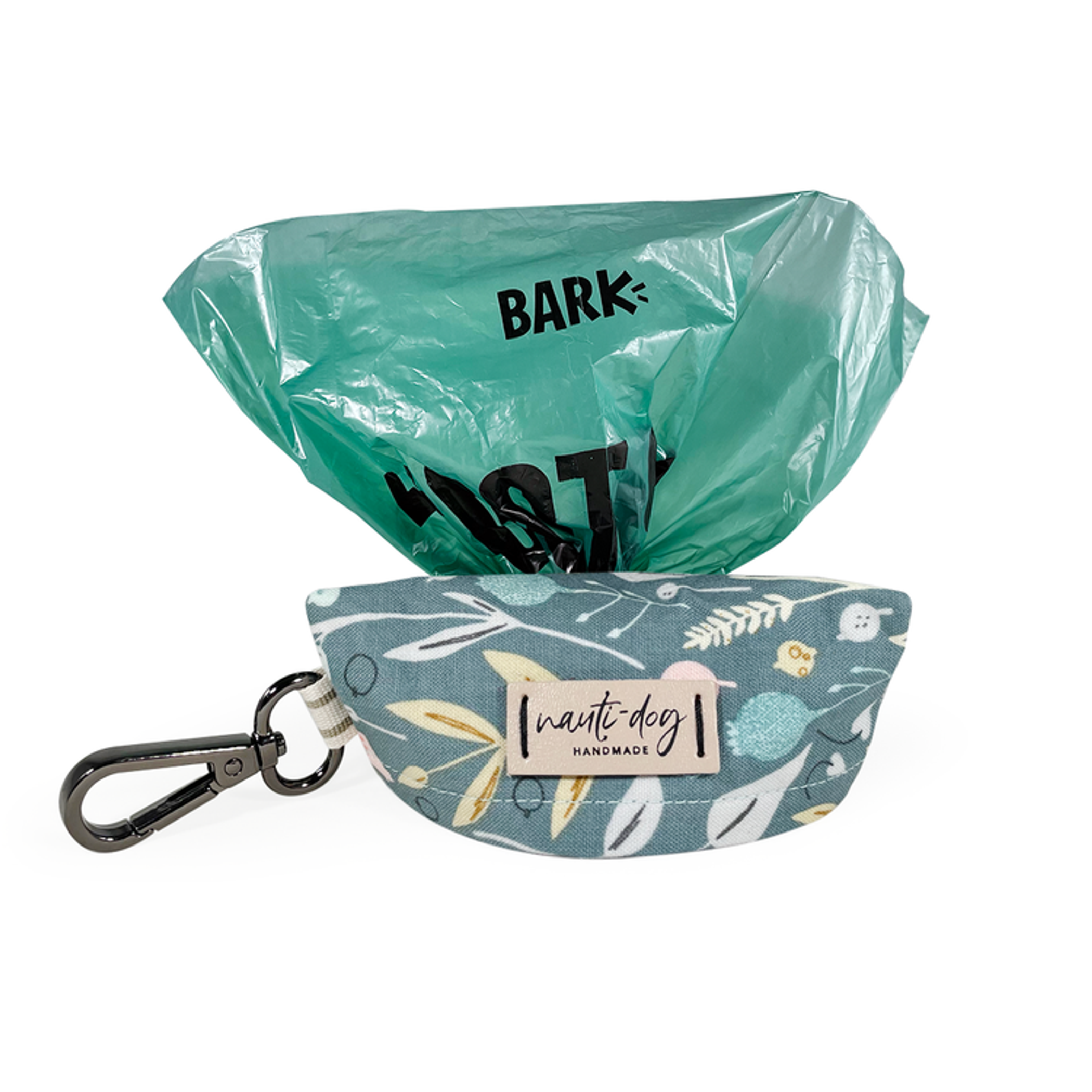 Juniper Sage Mod Fall Floral Dog Waste Poop Bag Dispenser Image 1