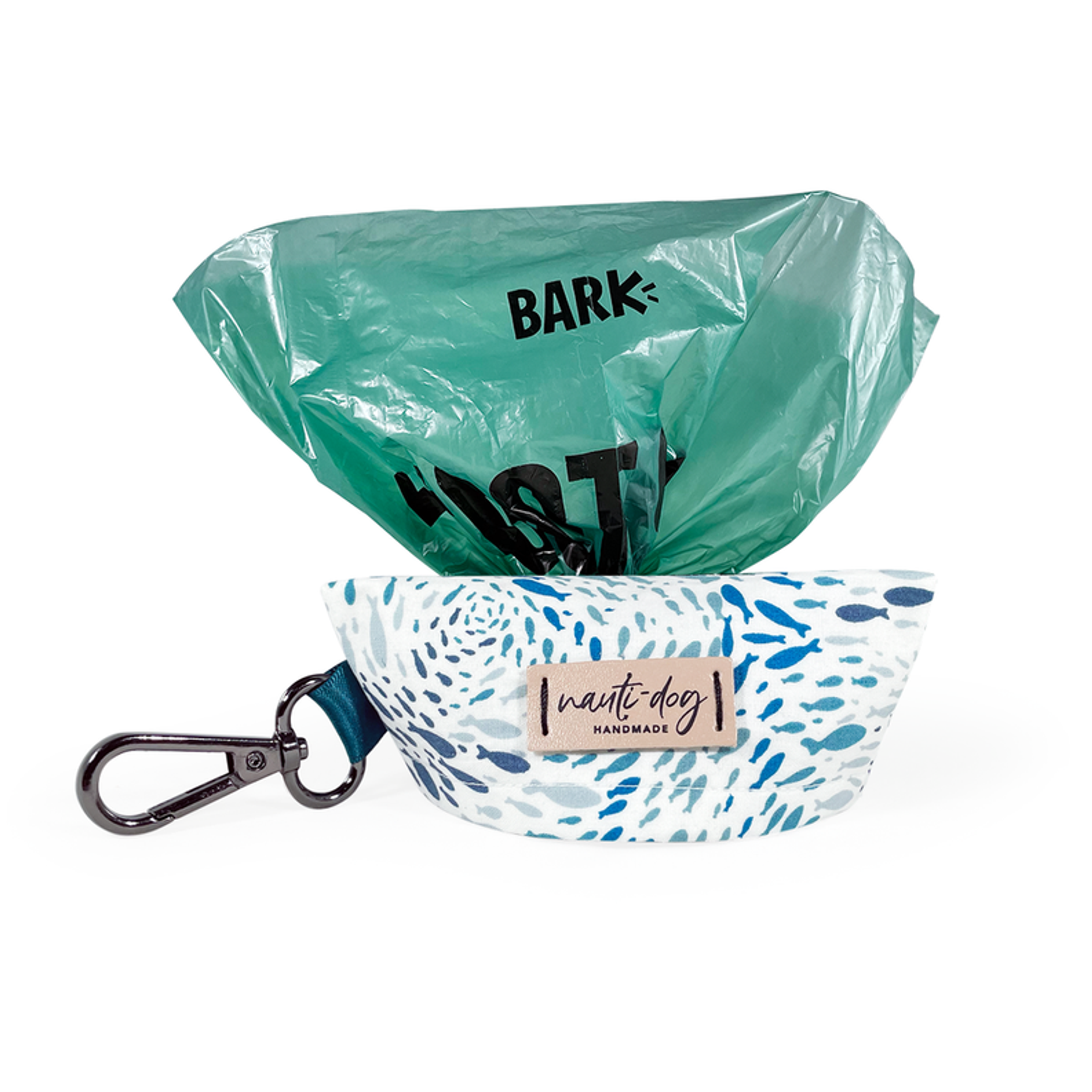 Shoal School of Fish Dog Waste Poop Bag Dispenser Image 1