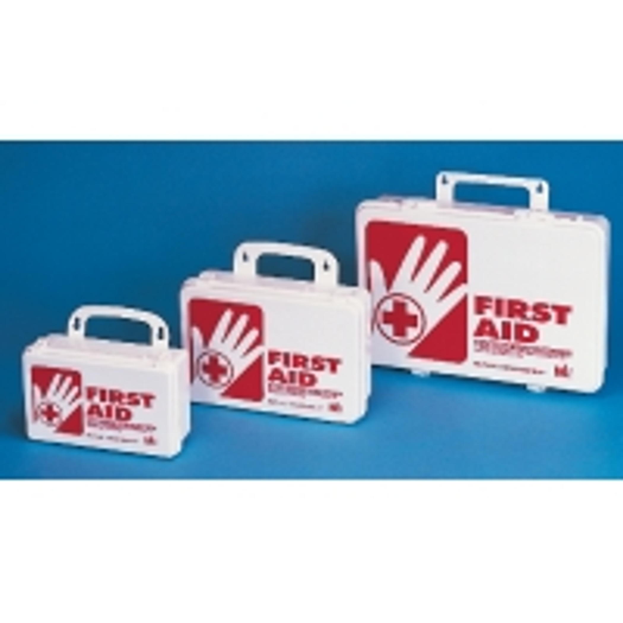 First Aid Kit Medical Treatment Weatherproof 10 Person Polypropylene Easy to Use Gasketed