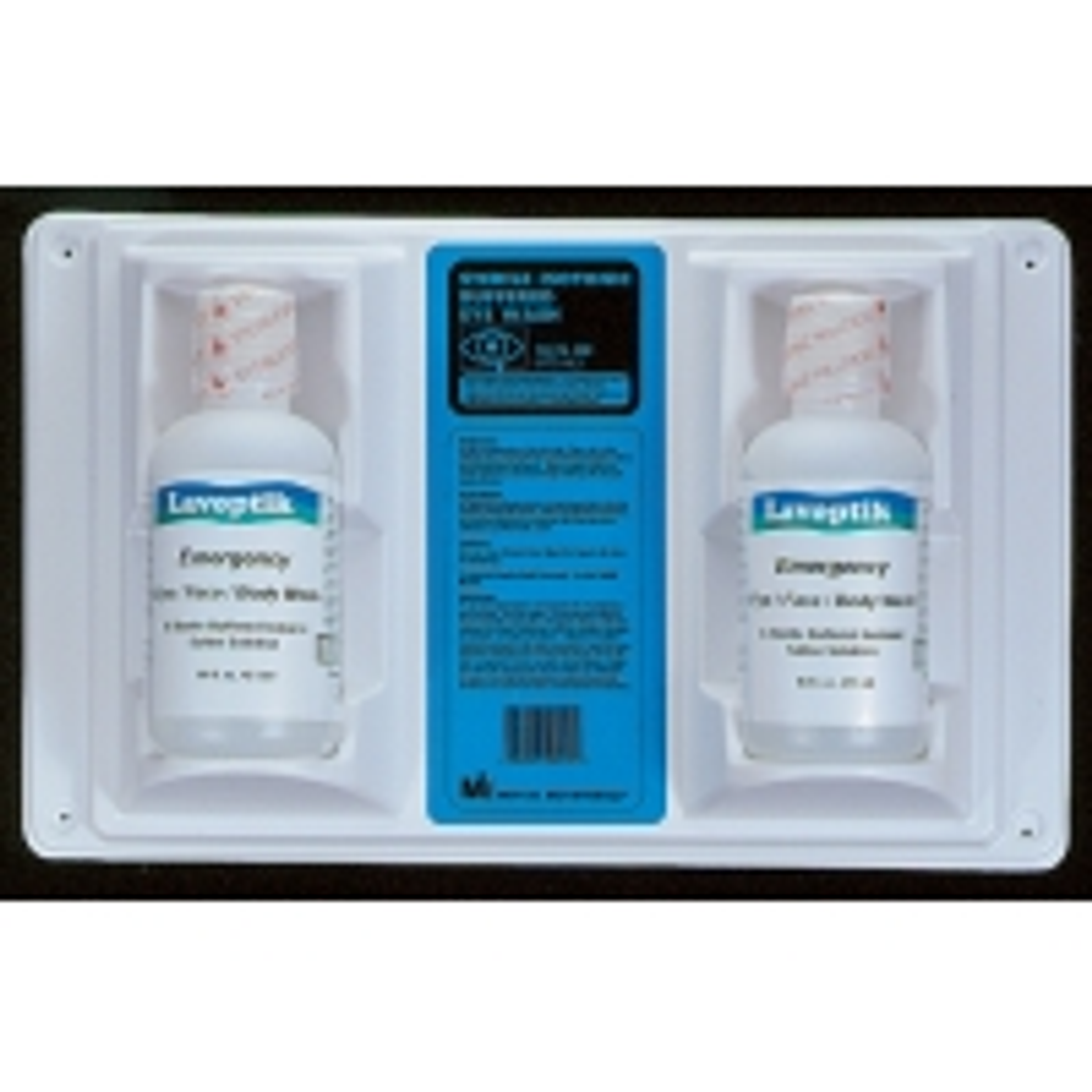Eye Wash Station with 2 Bottles for Safety and Convenience 16 oz Size Included Eyewash Refills