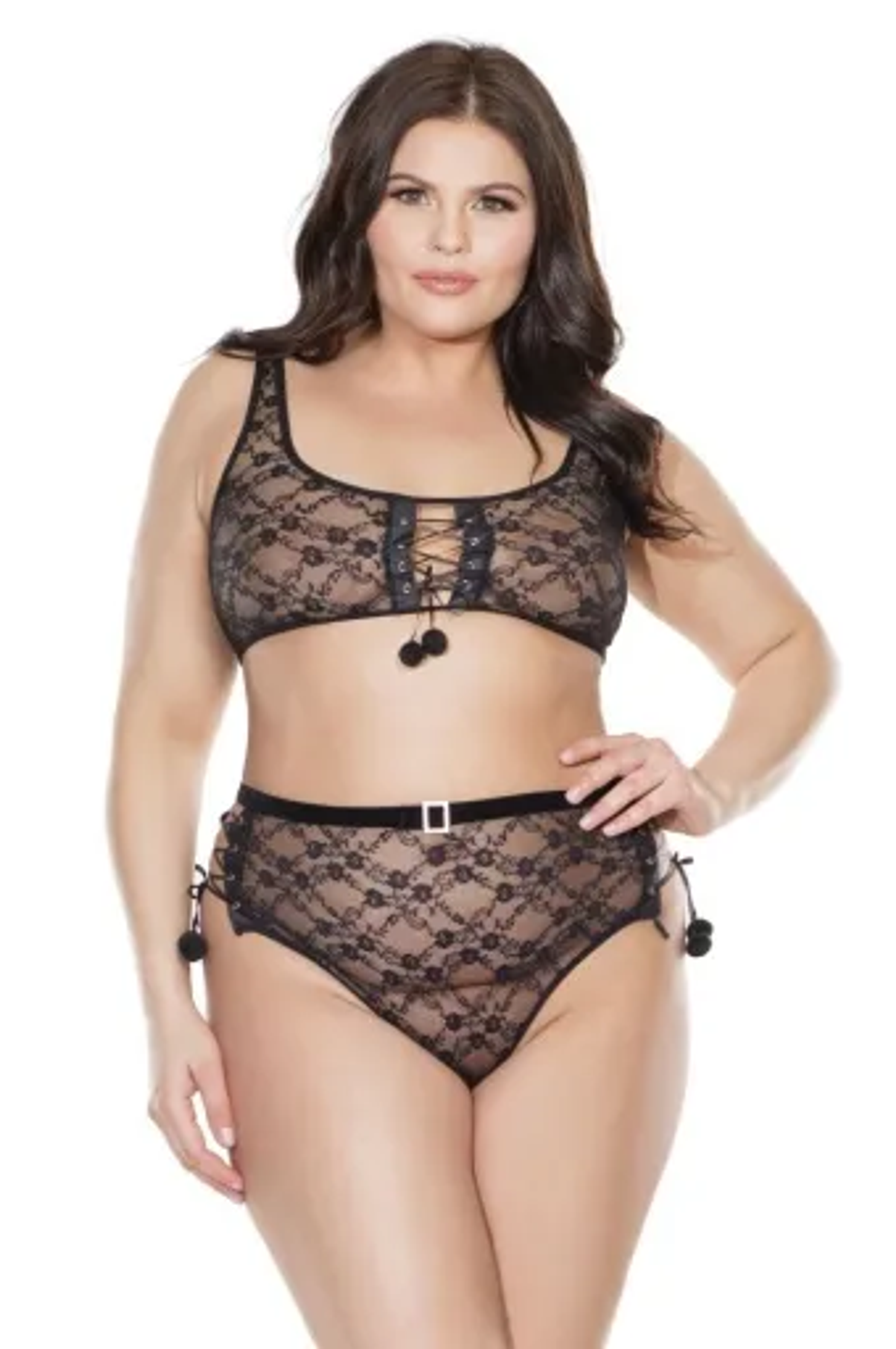 Coquette Hooded Romper
