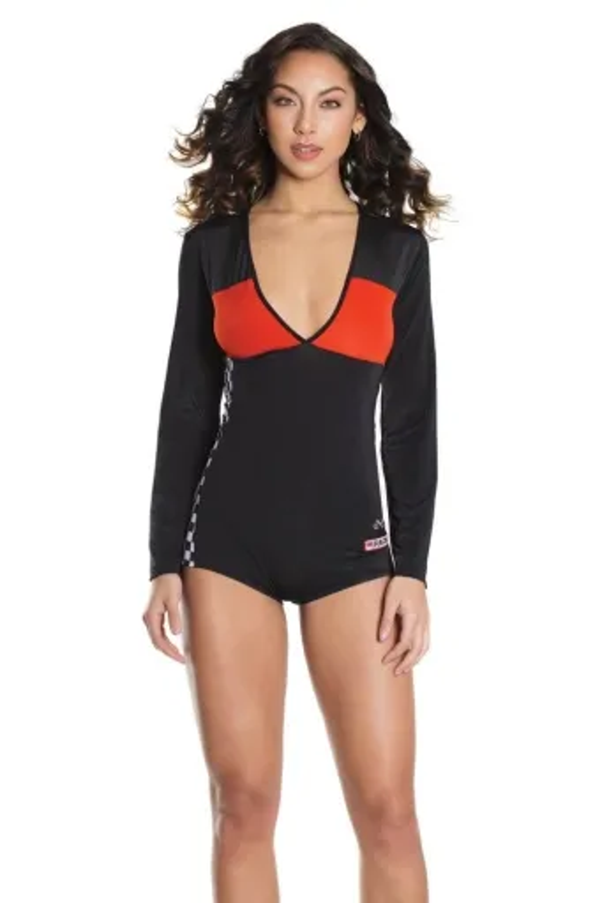 Coquette Racer Romper
