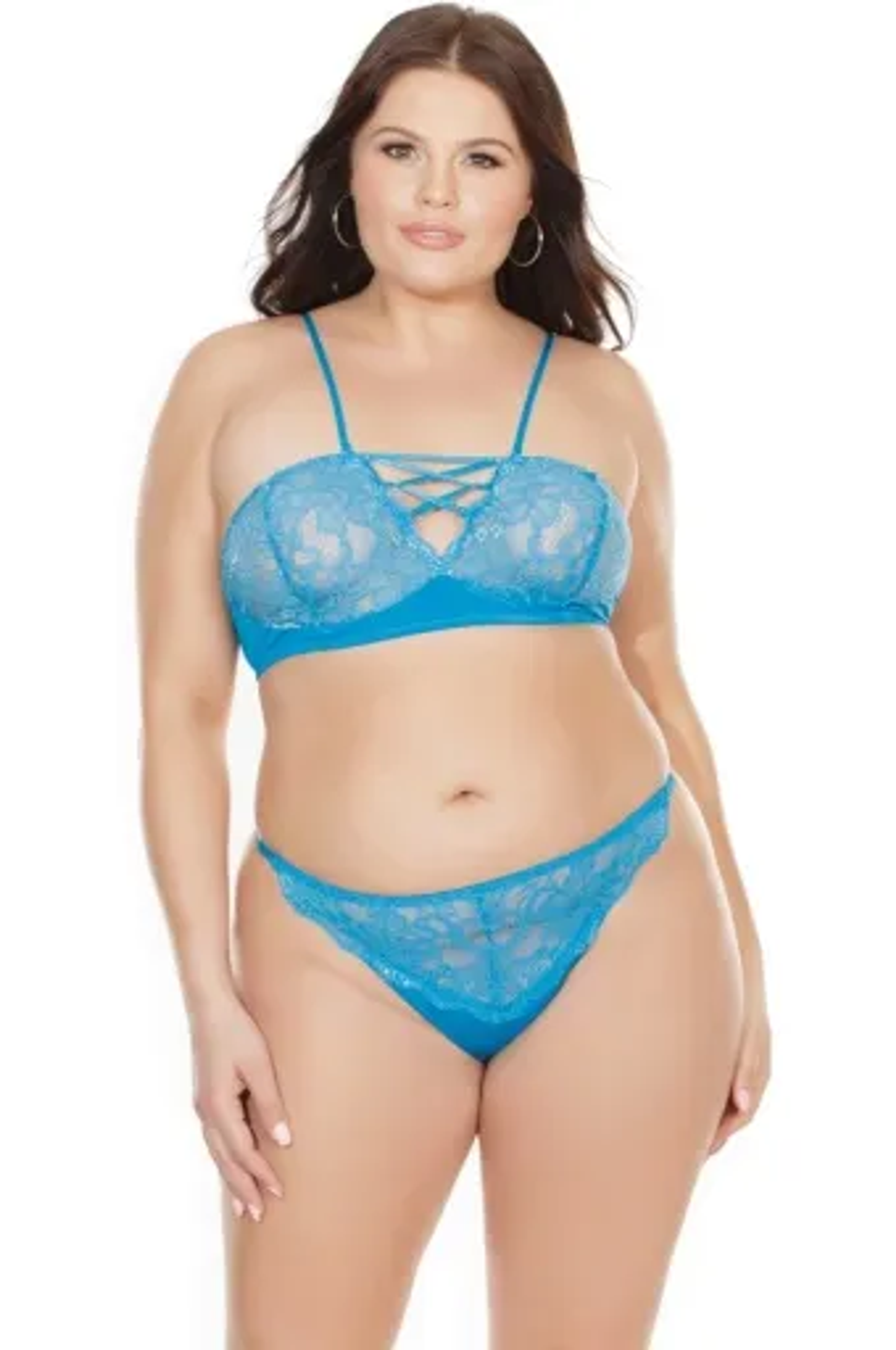 Coquette Diva Bra and Thong Set
