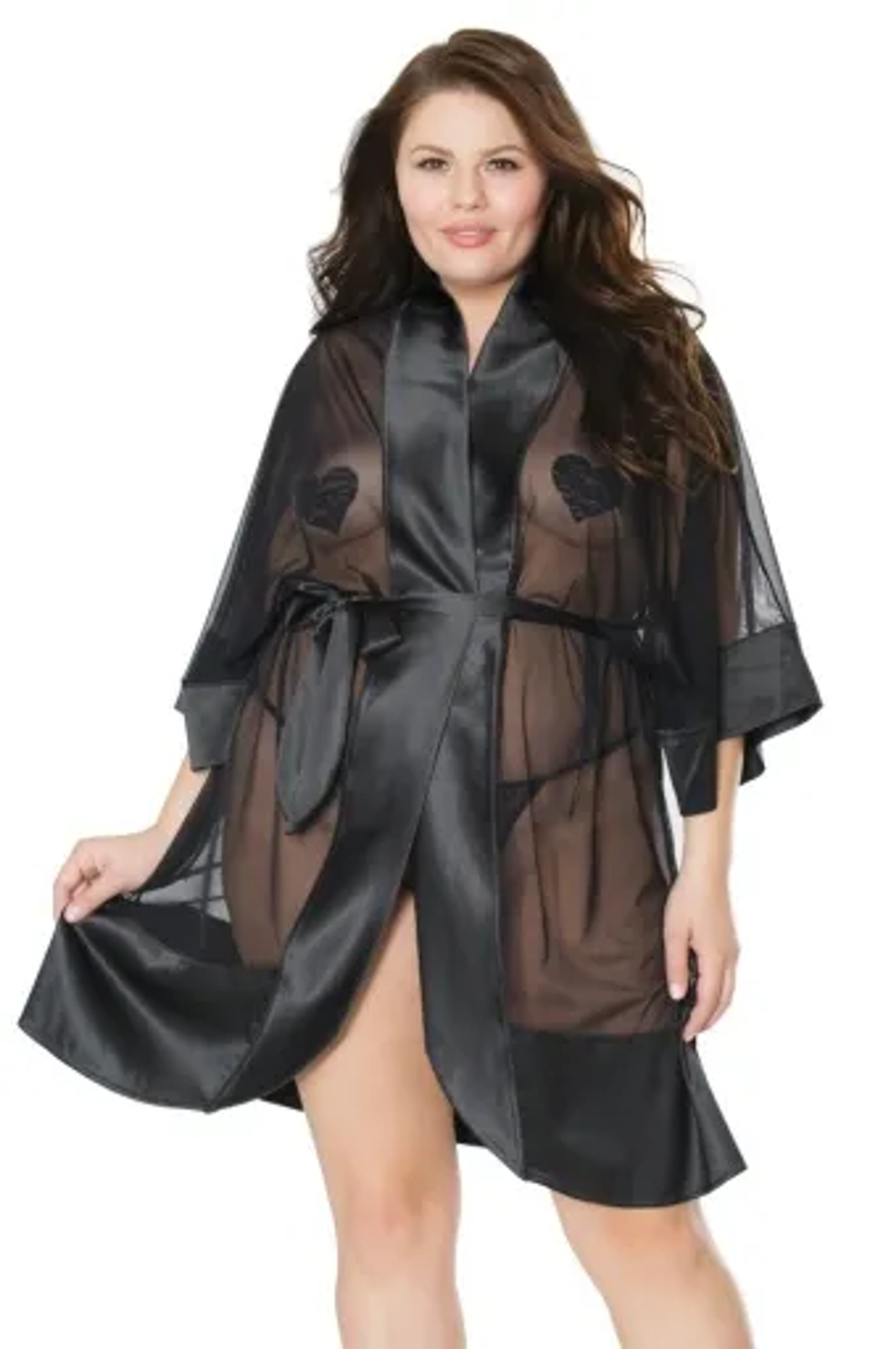 Coquette Sheer Robe