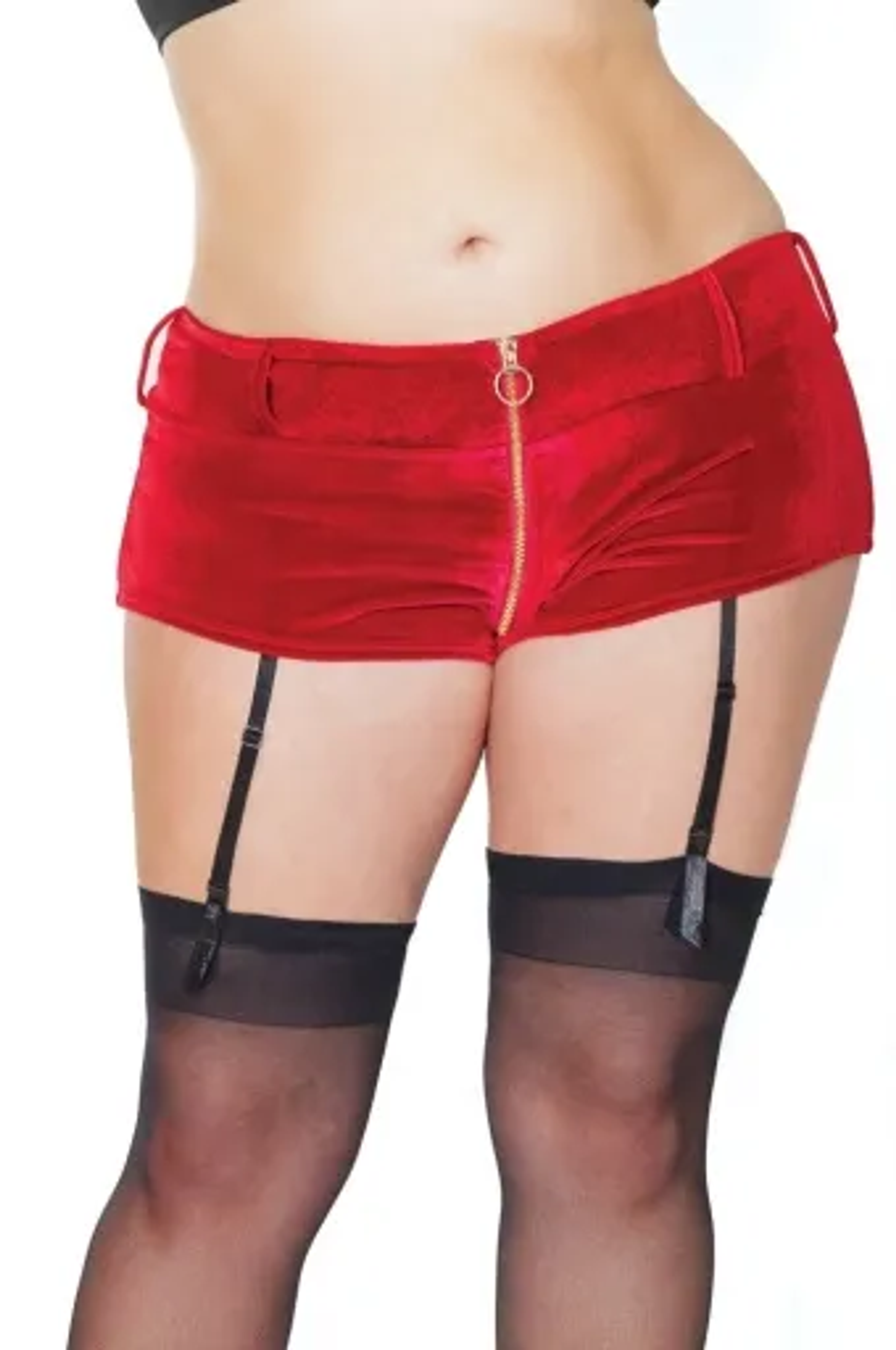 Coquette Booty Shorts Red Holiday