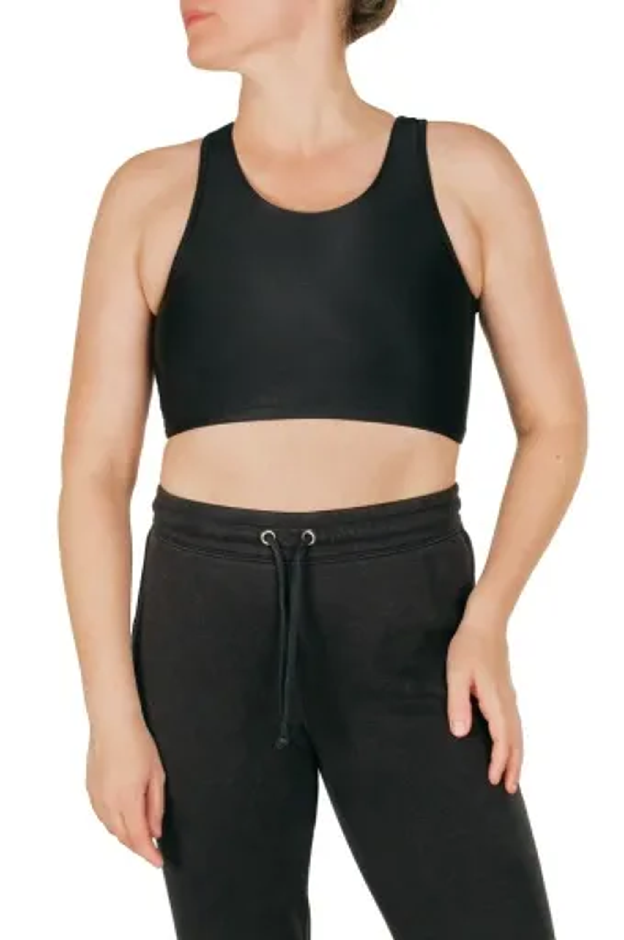 Coquette Short Chest Binder | Black
