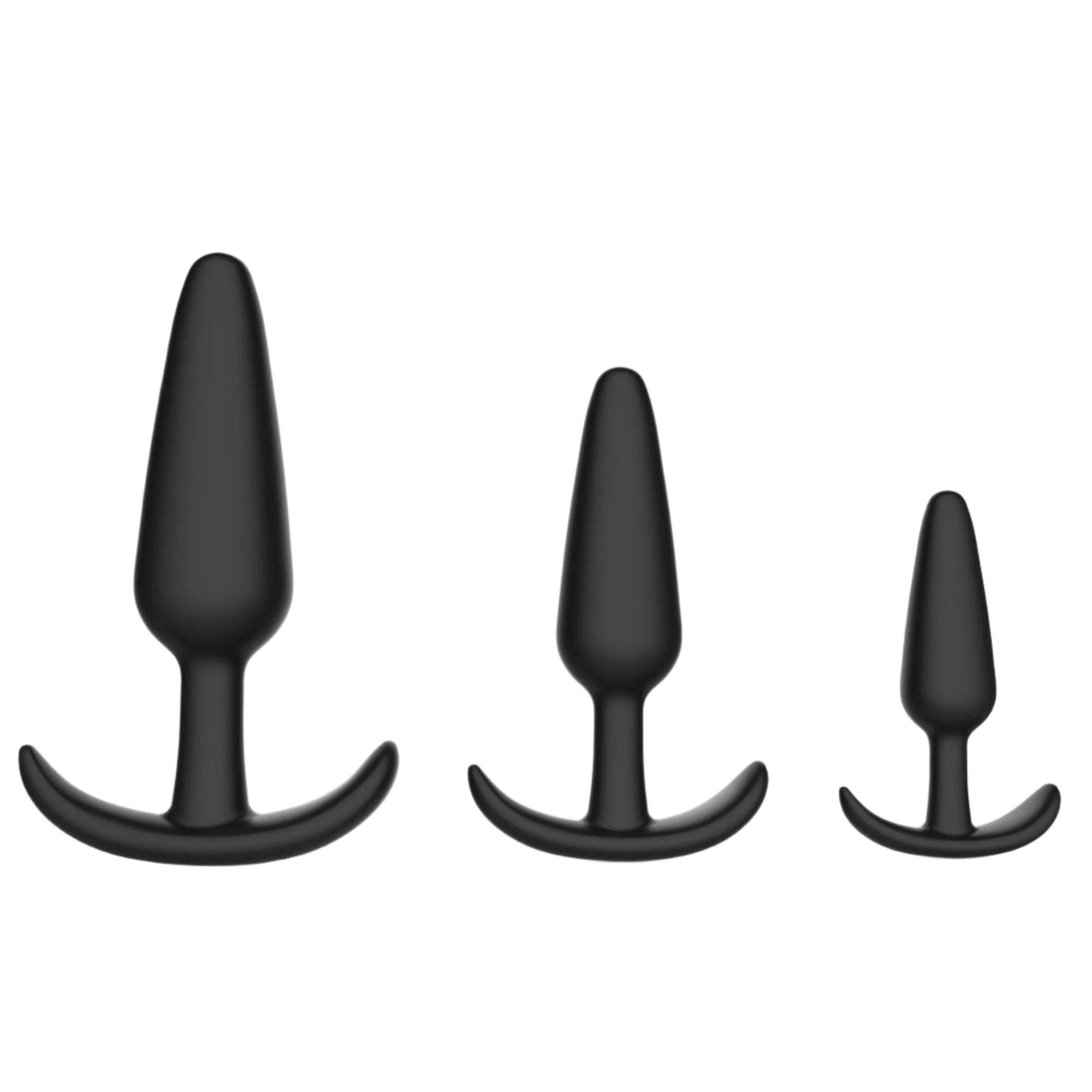 Level Up Anal Trainers 3-Piece Silicone Set
