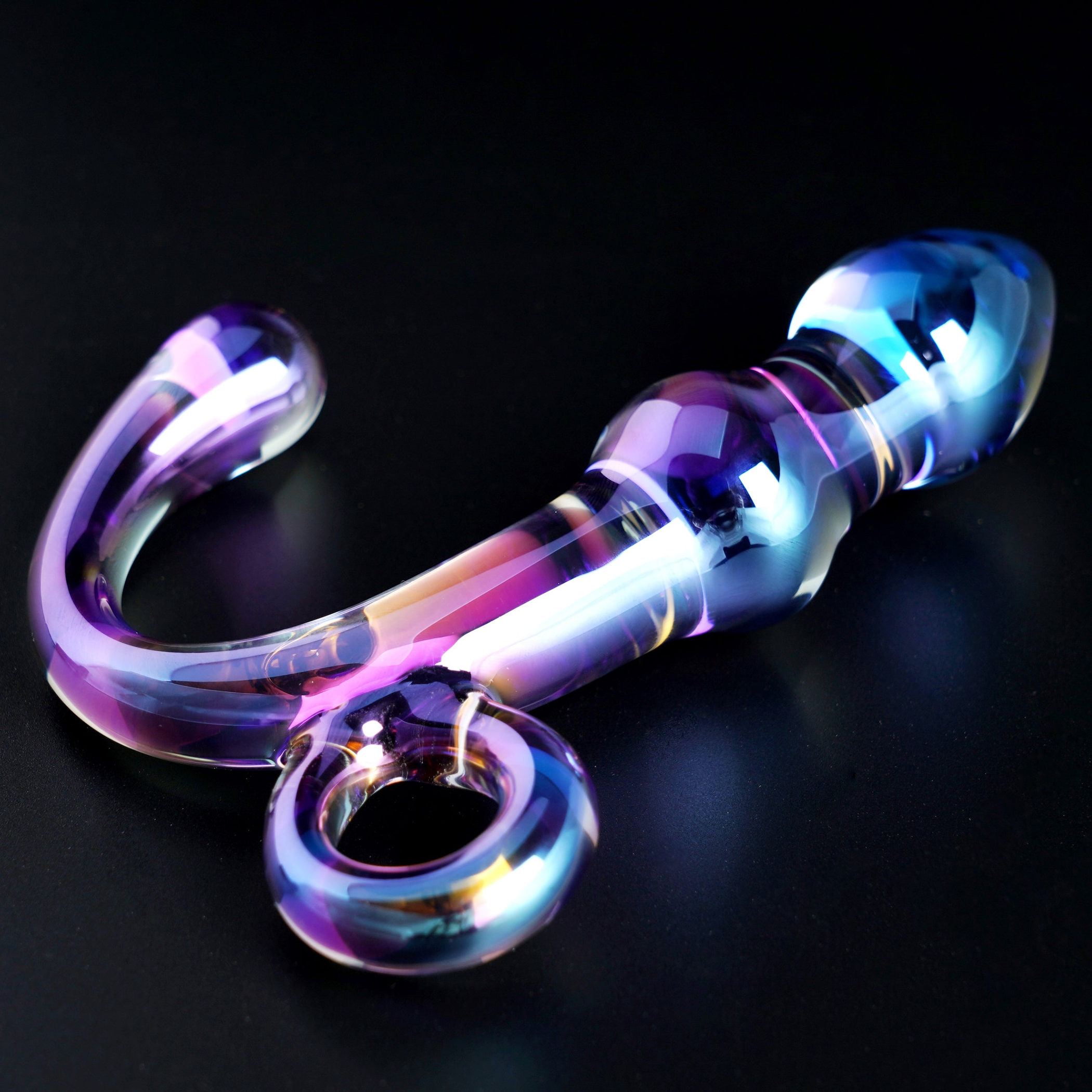 Orchid Pulse Glass Toy – Removable Bullet Vibe