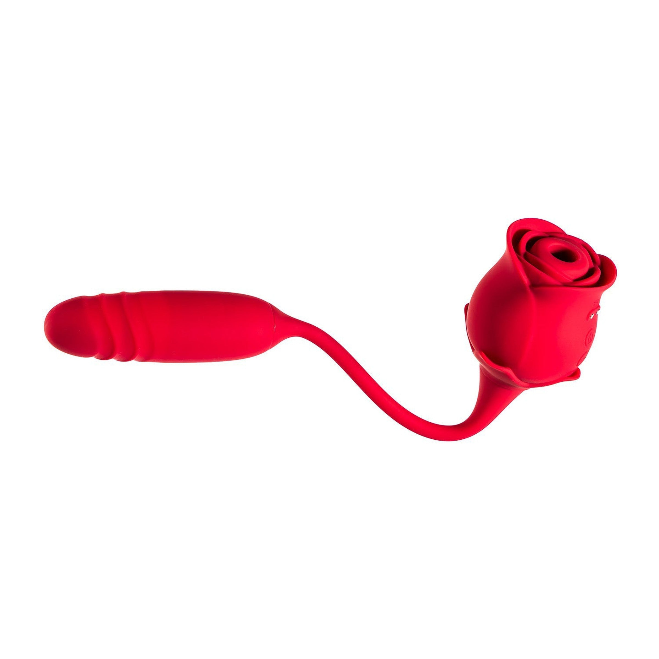 Flower Power Duo Rose Massager | Two-Function Clitoral Vibe