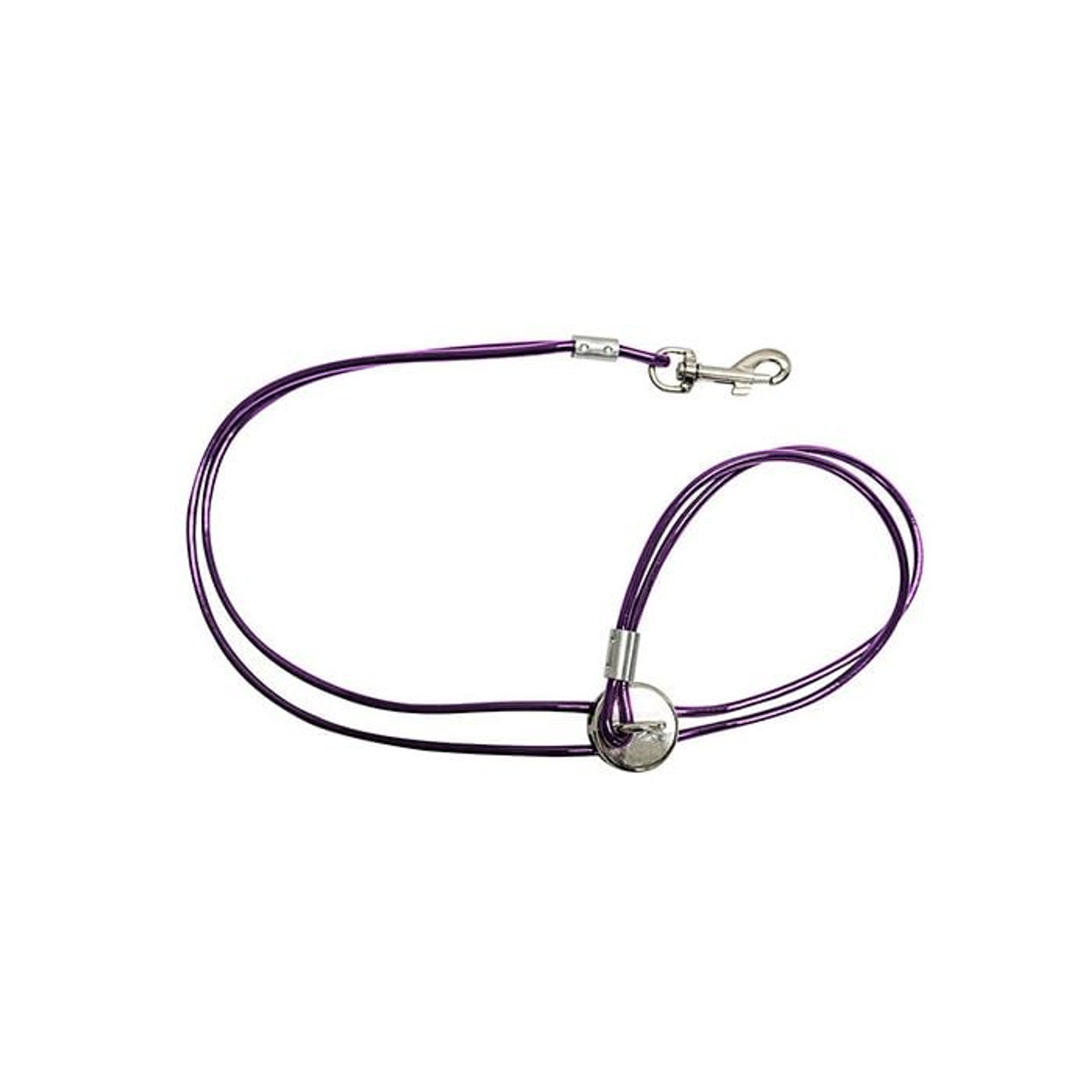 All For Groomers Purple Vinyl Trach Saver Large PURPLE
