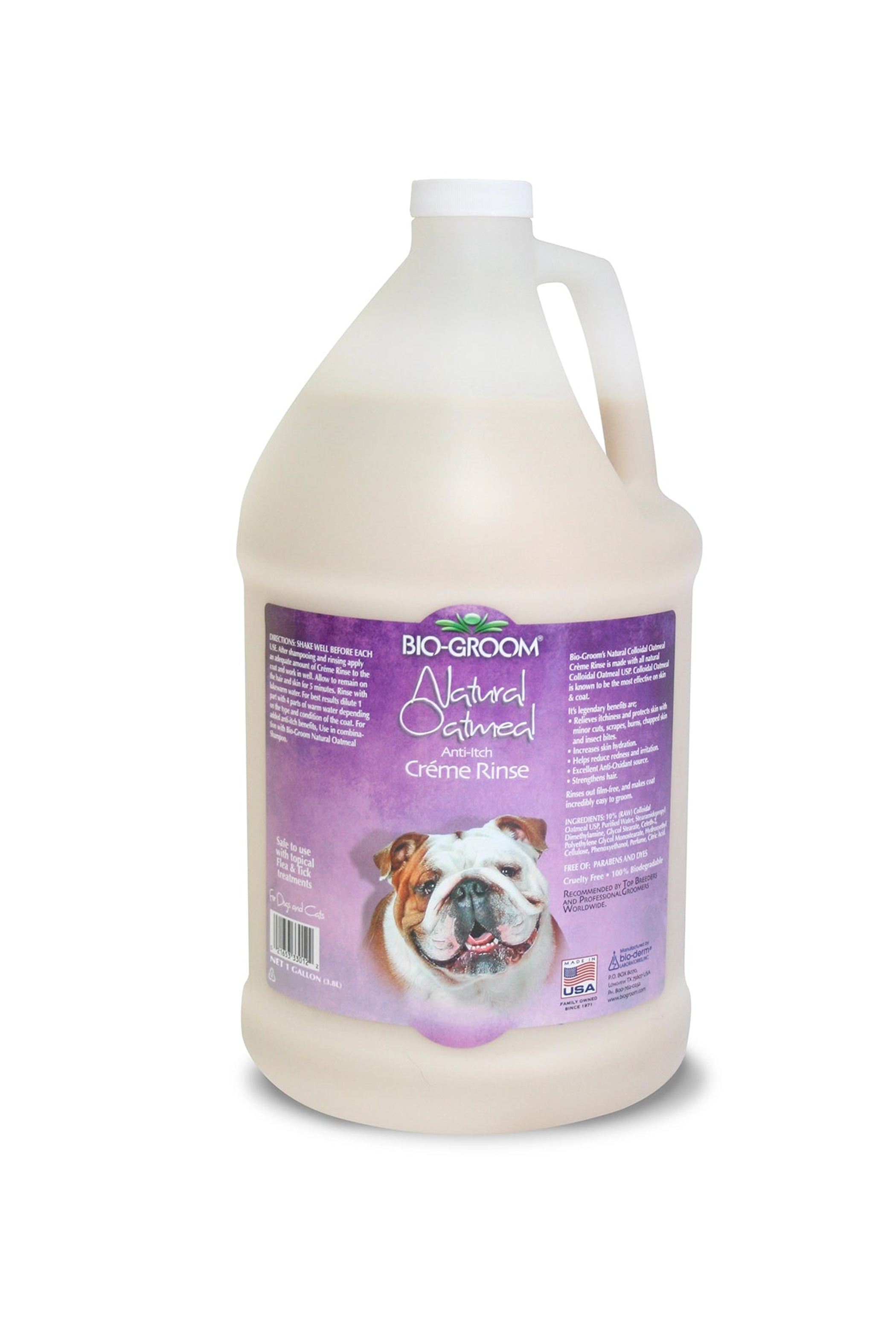 Bio-Groom Natural Oatmeal Creme Rinse Gallon
