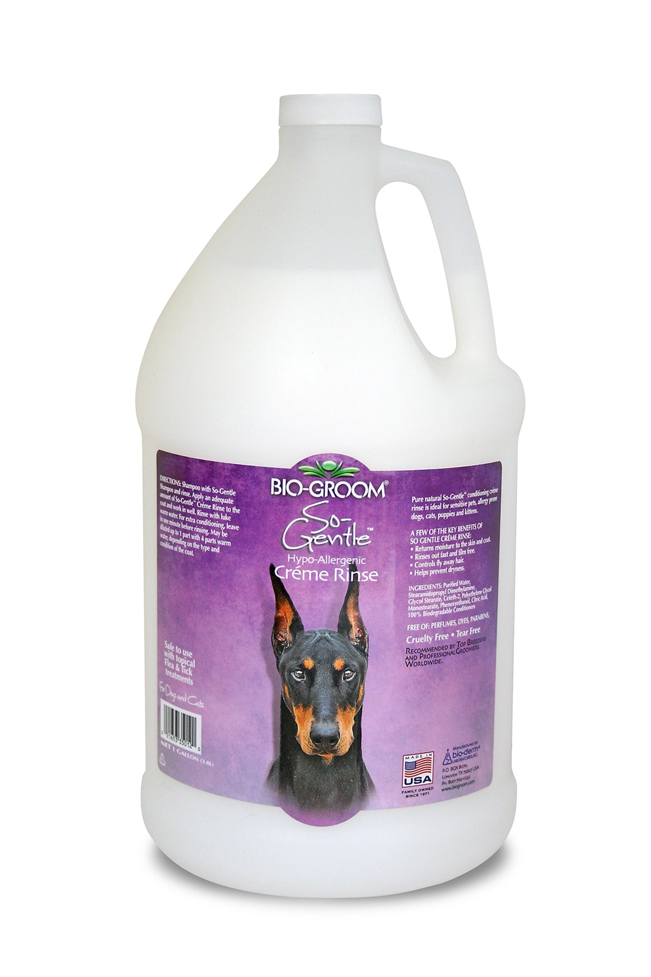 Bio-Groom So-Gentle Creme Rinse Gallon
