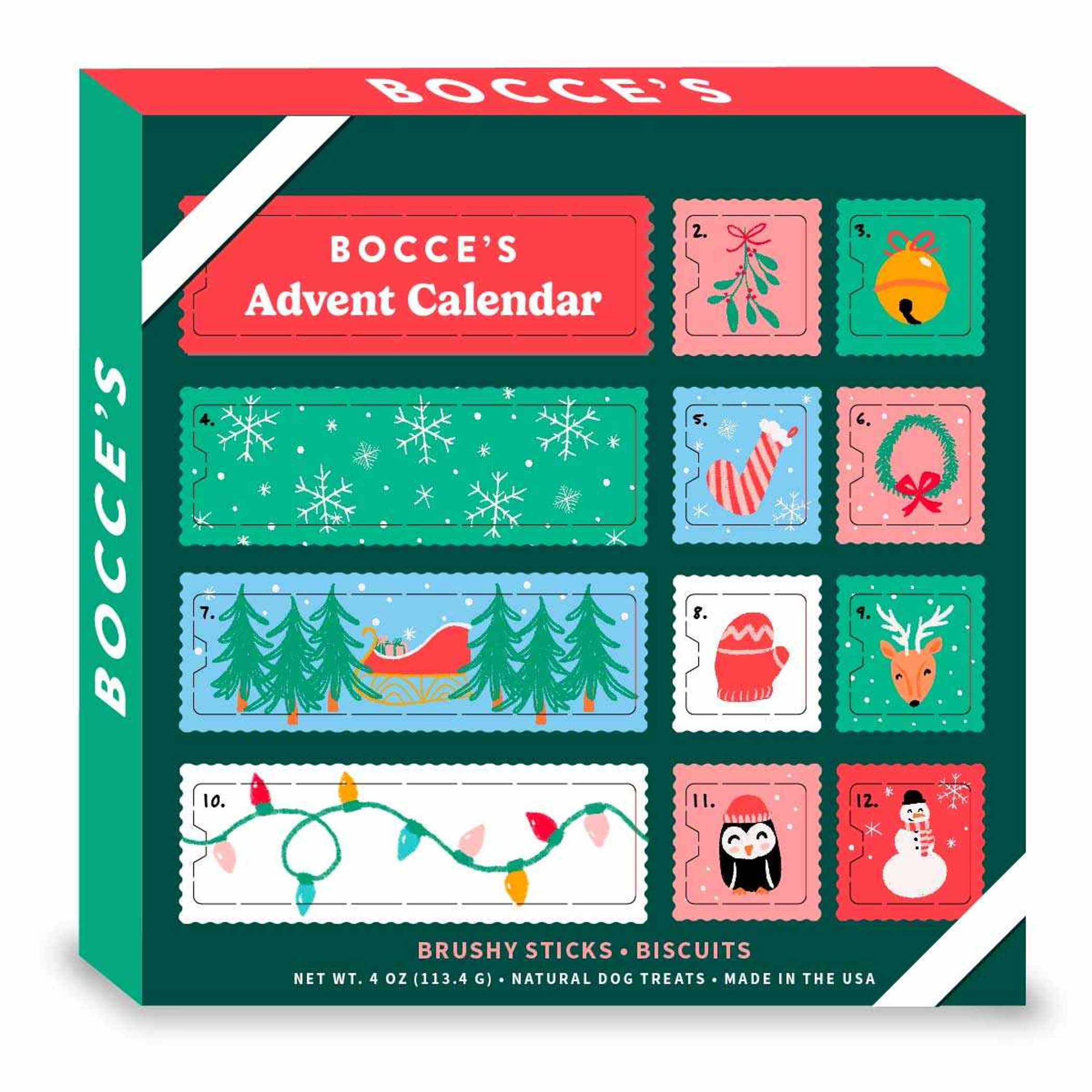 Bocce's Bakery Advent Calendar Novelty Dog Treats Image 1