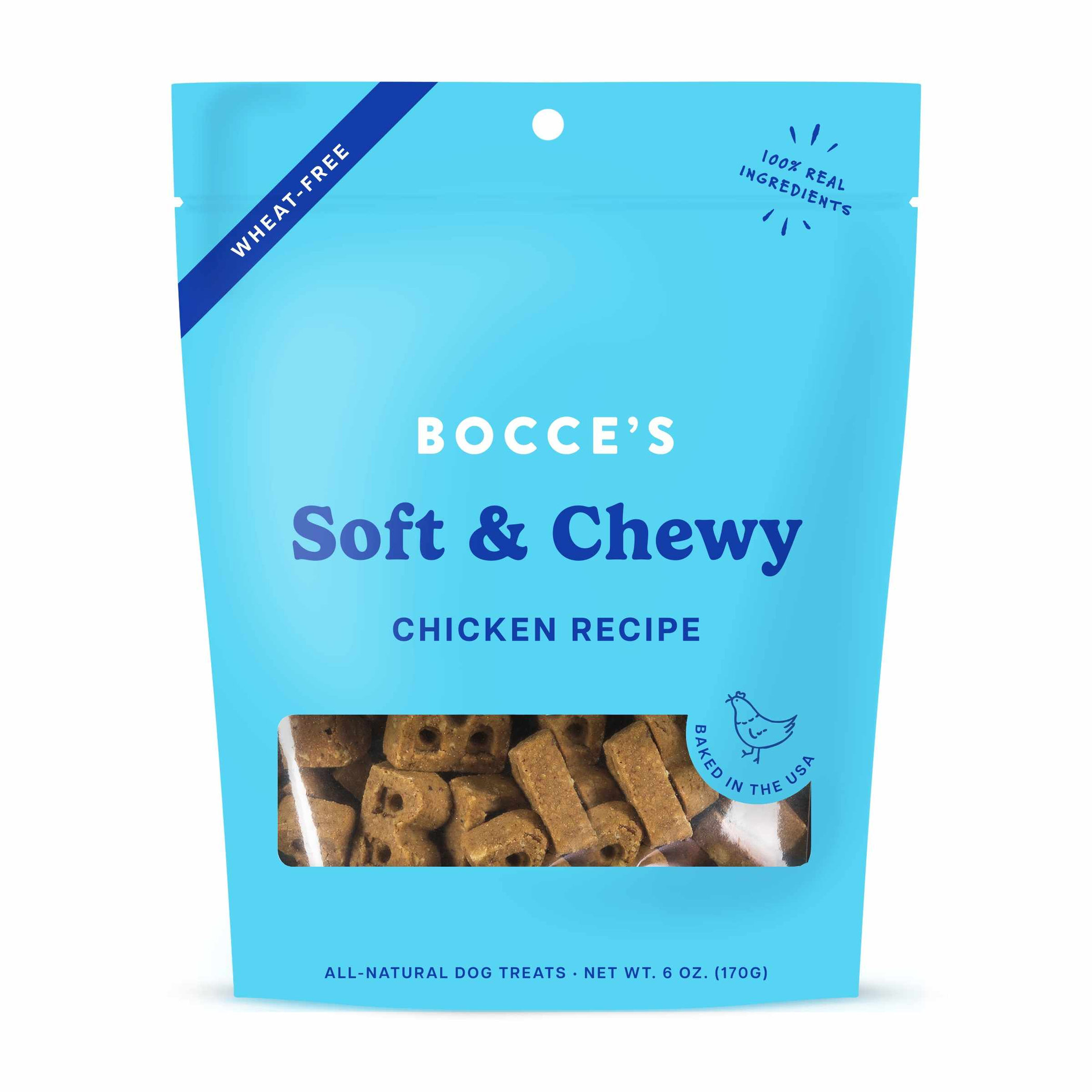 Bocce's Bakery Chicken Soft & Chewy Dog Treats 6oz Image 1