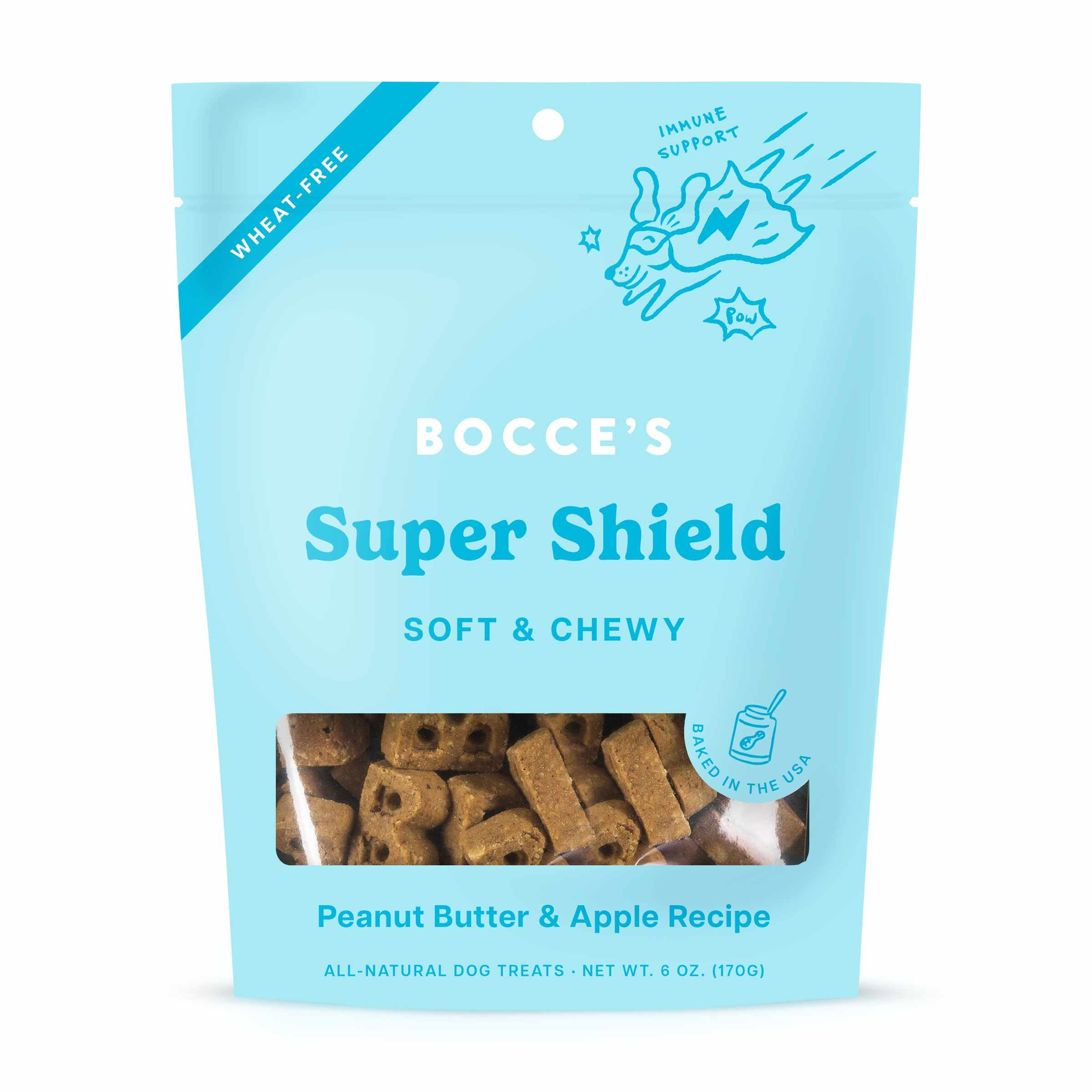 Bocce's Bakery Dailies Super Shield Soft & Chewy Dog Treats 6oz Image 1