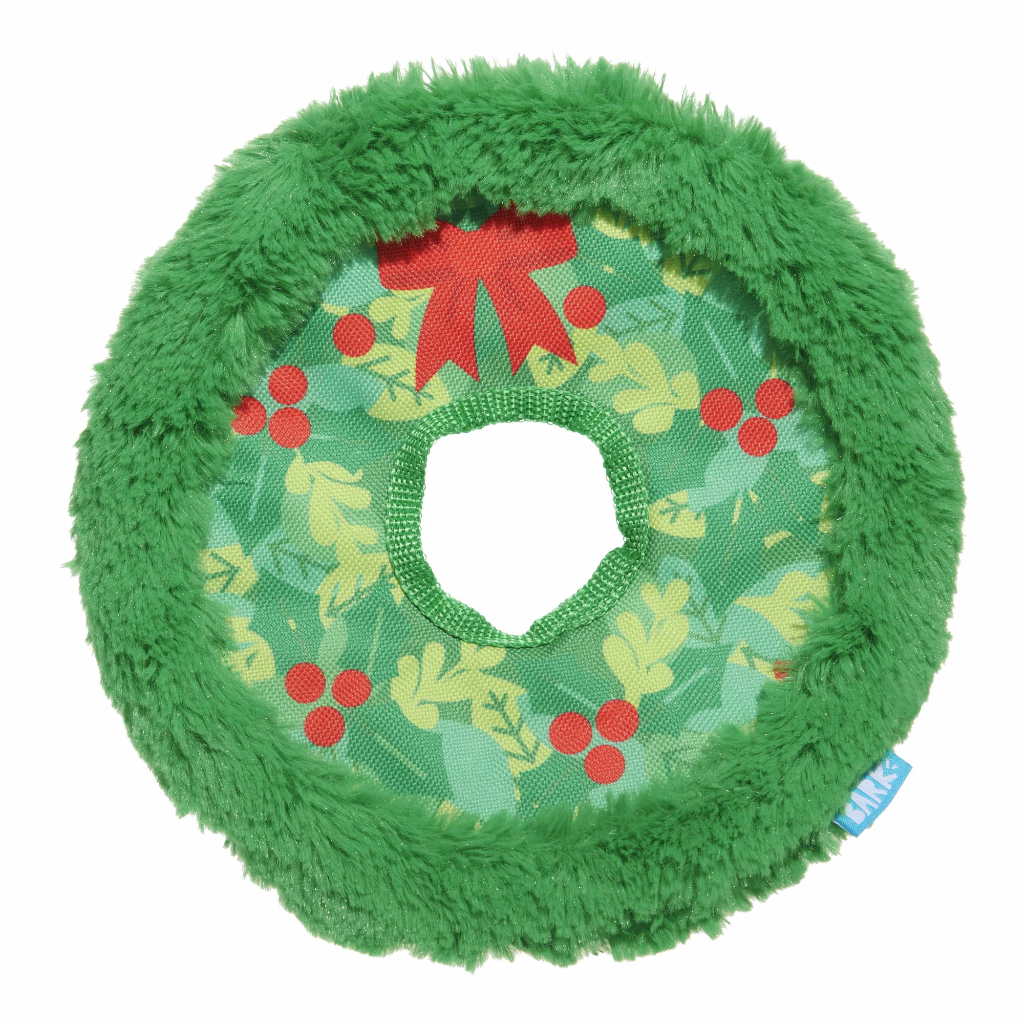 BARK Wreath Toss Fetch Dog Toy Image 1