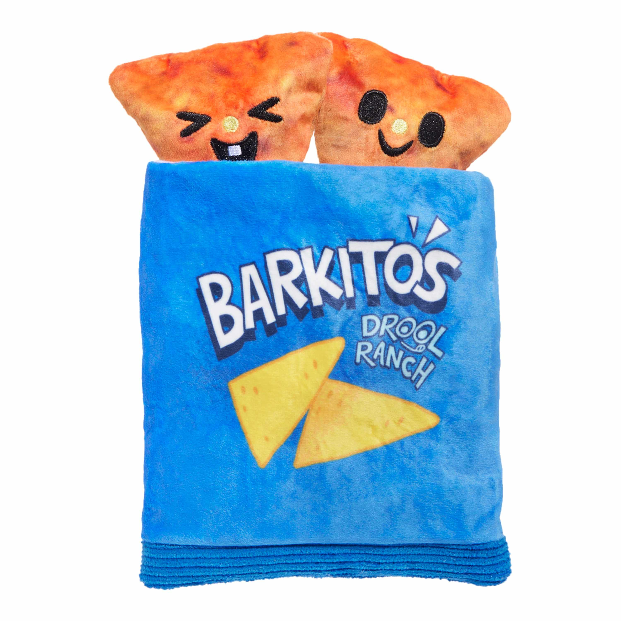BARK Drool Ranch Chips Plush Dog Toy XS/S Image 1