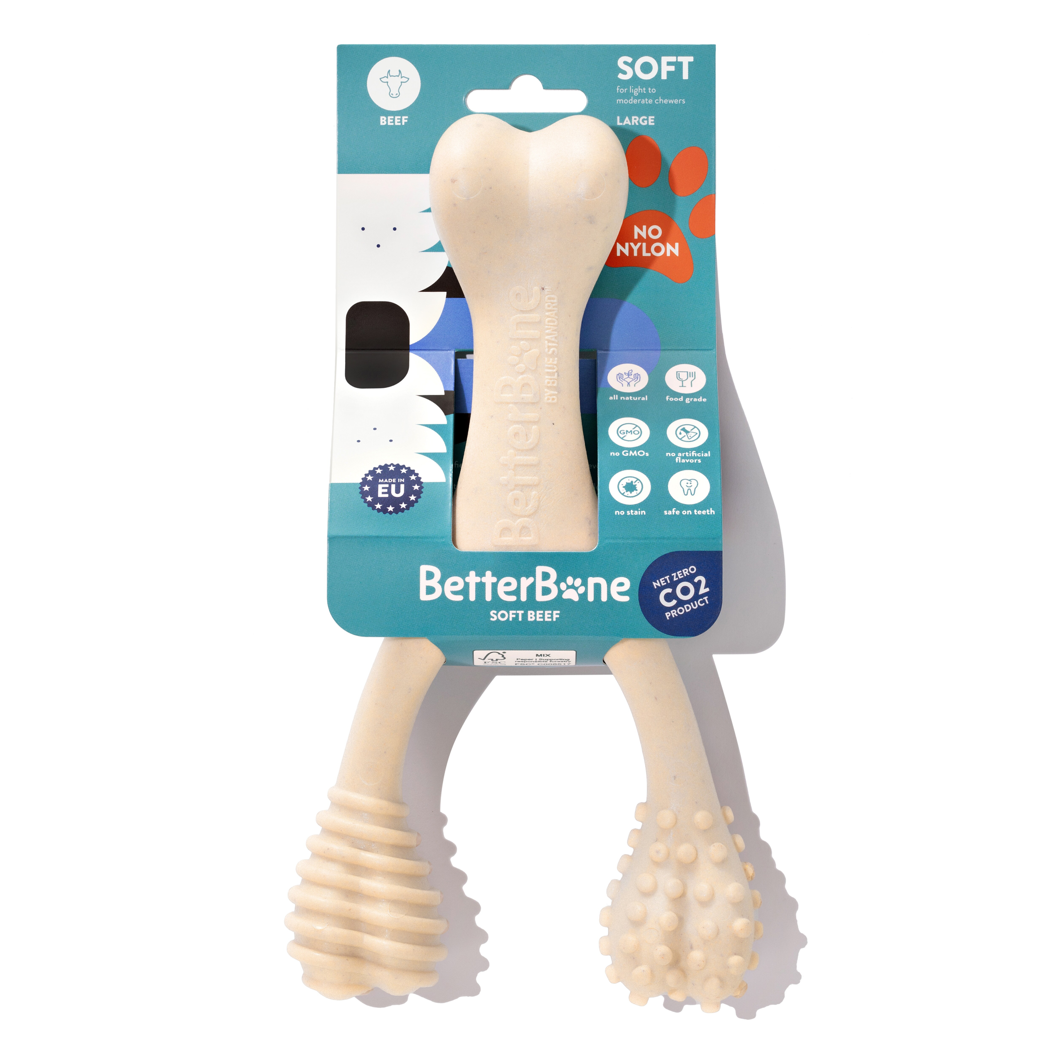Betterbone Soft Classic Dog Chew Toy Image 1