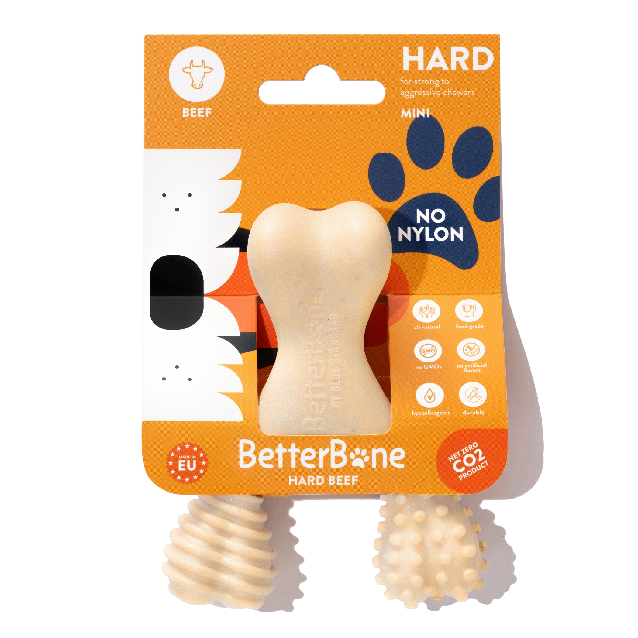 Betterbone Hard Beef Dog Chew Toy Image 1