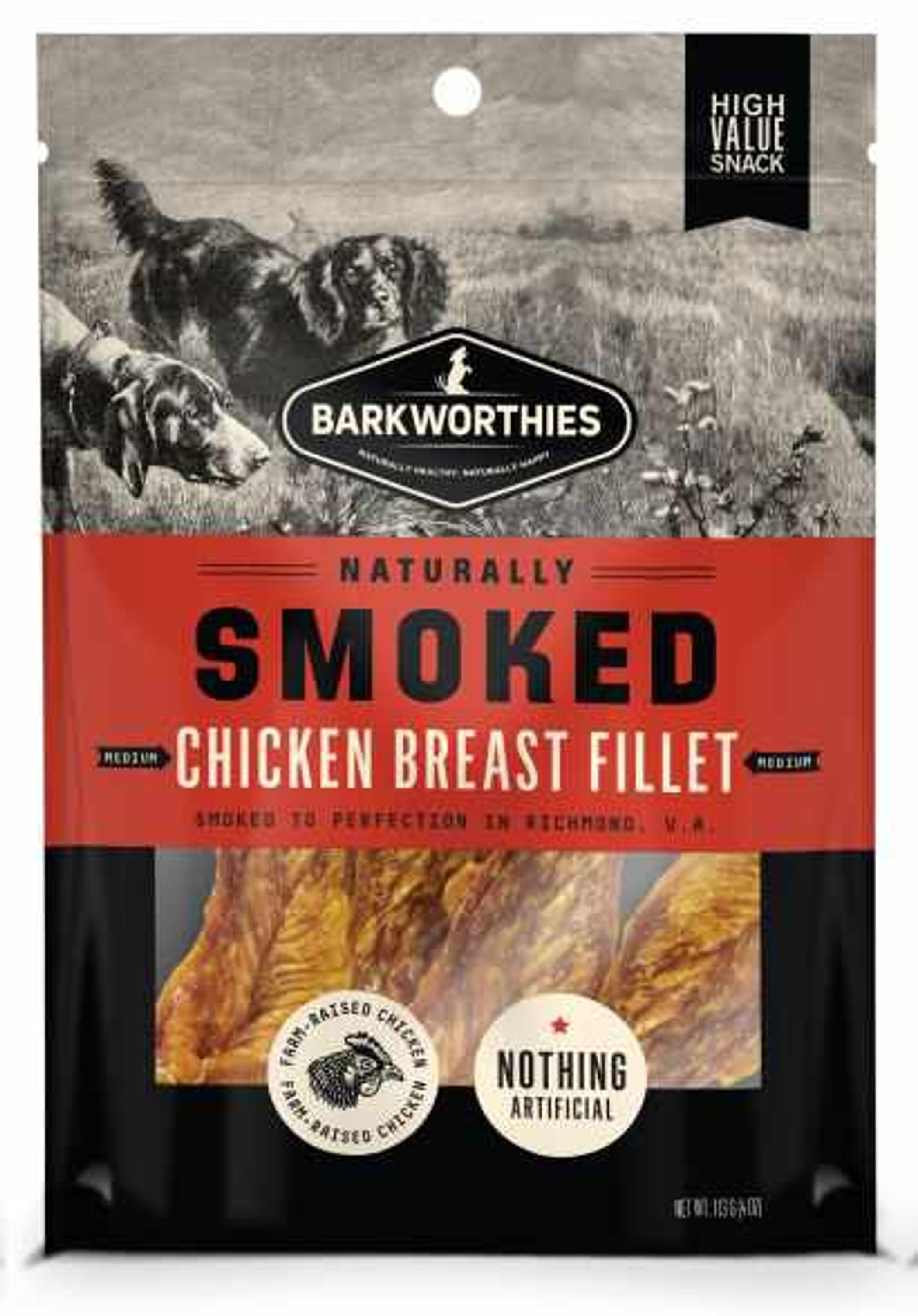 Barkworthies Smoked Chicken Fillet 4oz Image 1