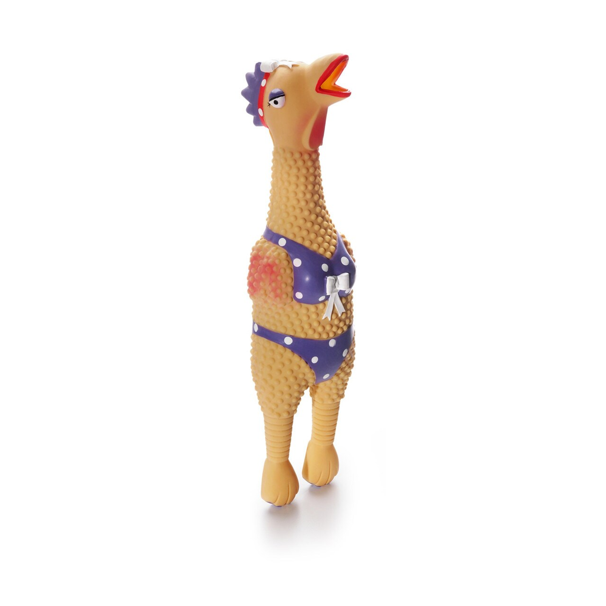 Outward Hound Squawkers Latex Rubber Henrietta Chicken Large Image 1