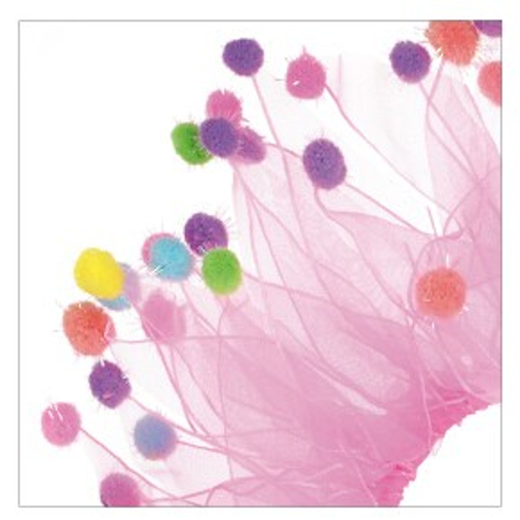 Charming Pet Birthday Collar Pom Pom Party Image 1