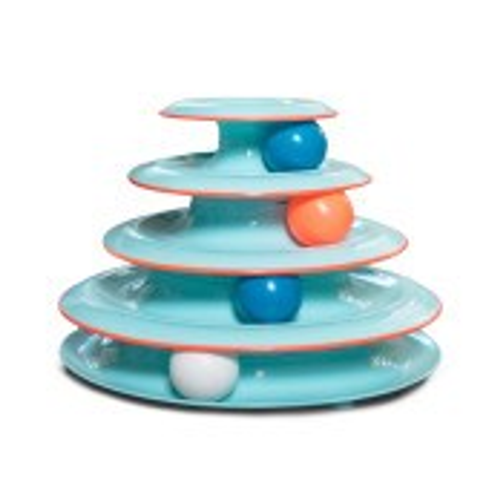 Catstages Chase Meowtain Cat Track Toy Blue Image 1