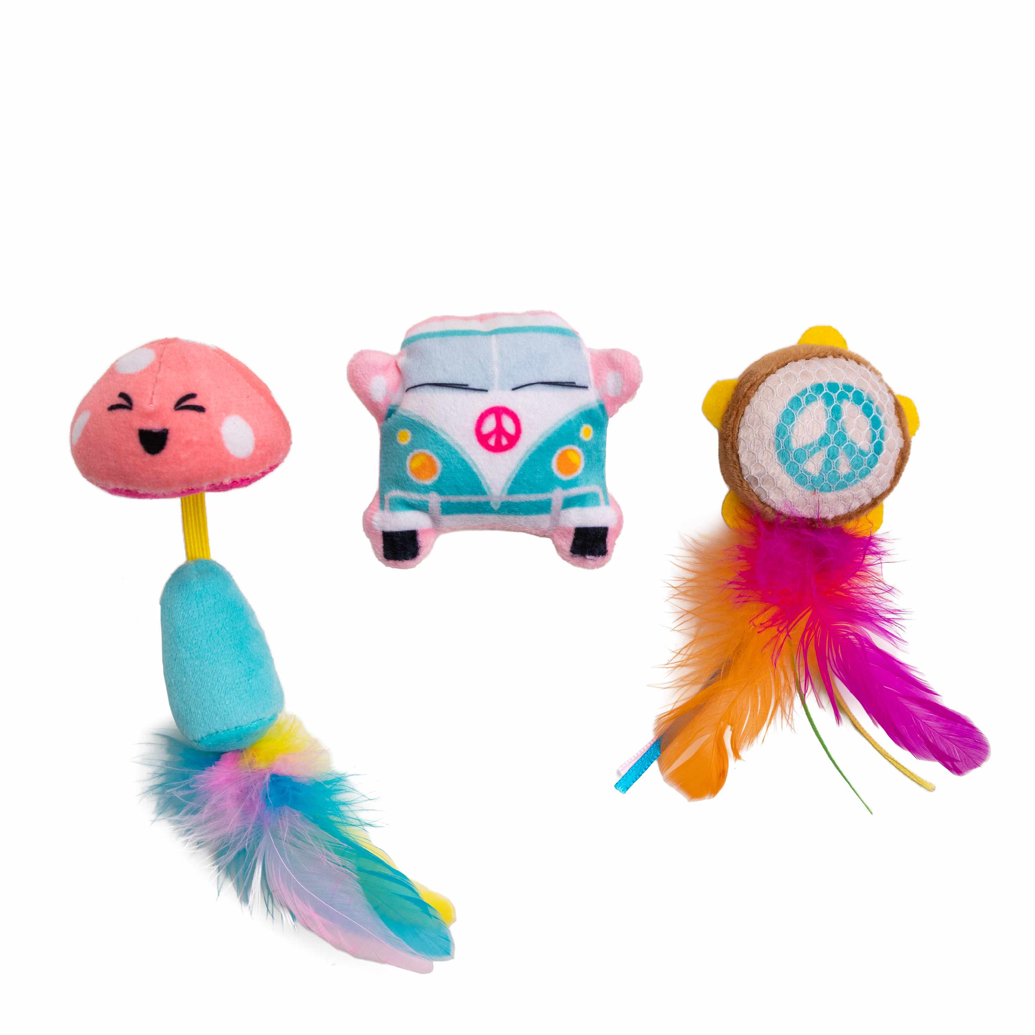 Catstages Festival Themed Catnip Cat Toys 3 Pk Image 1