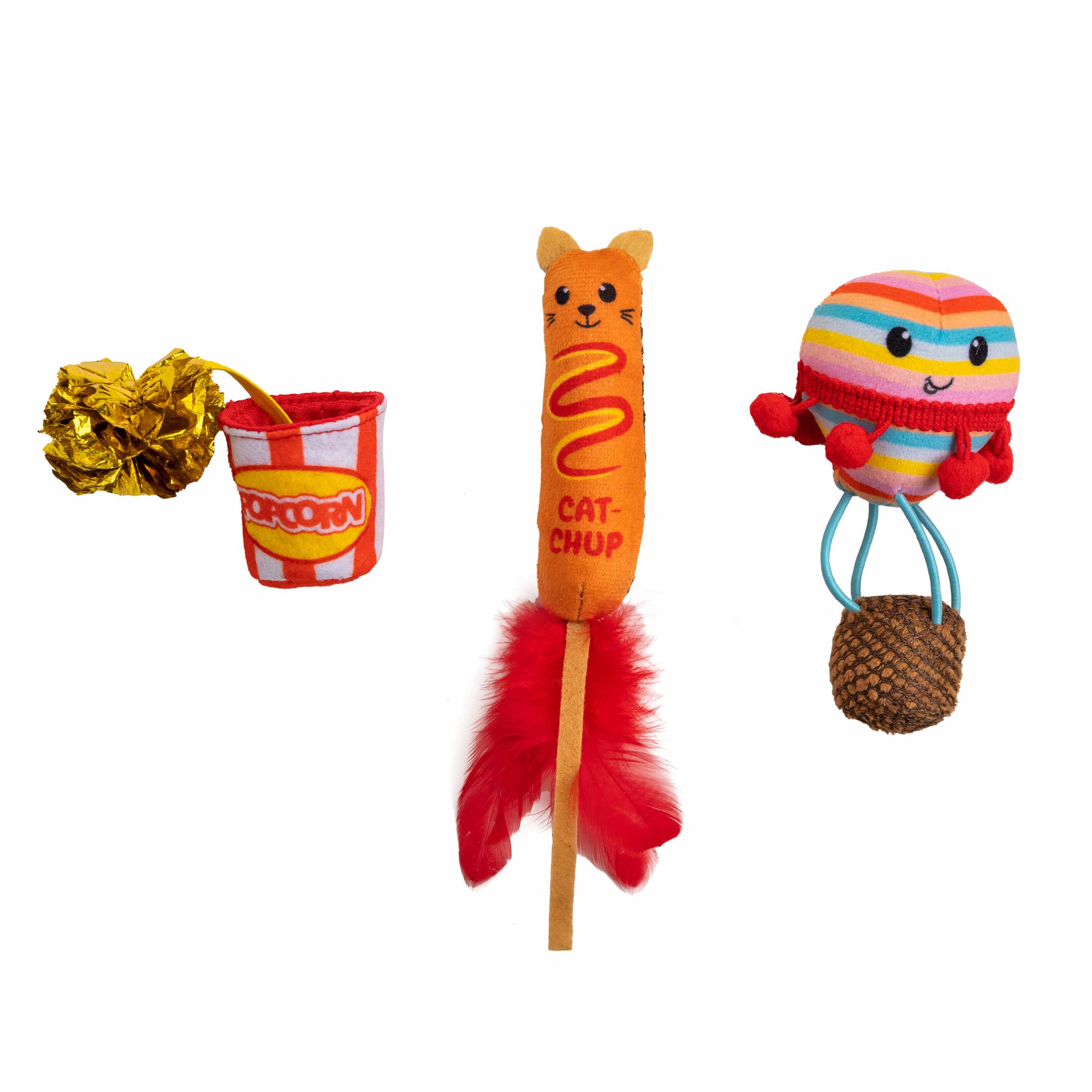 Catstages Pawrty Catnip Cat Toys 3 Pk Image 1